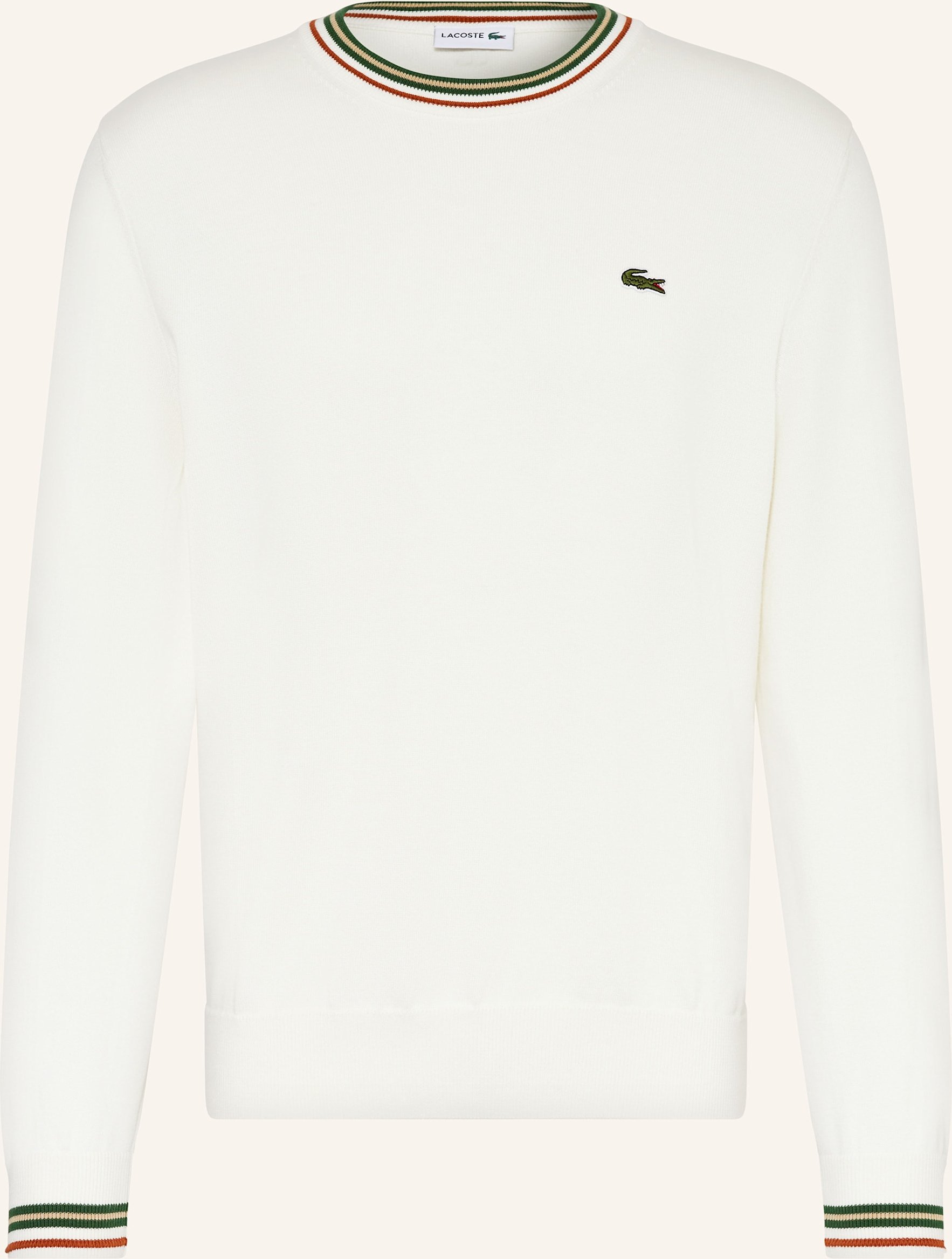 Lacoste Pullover weiss