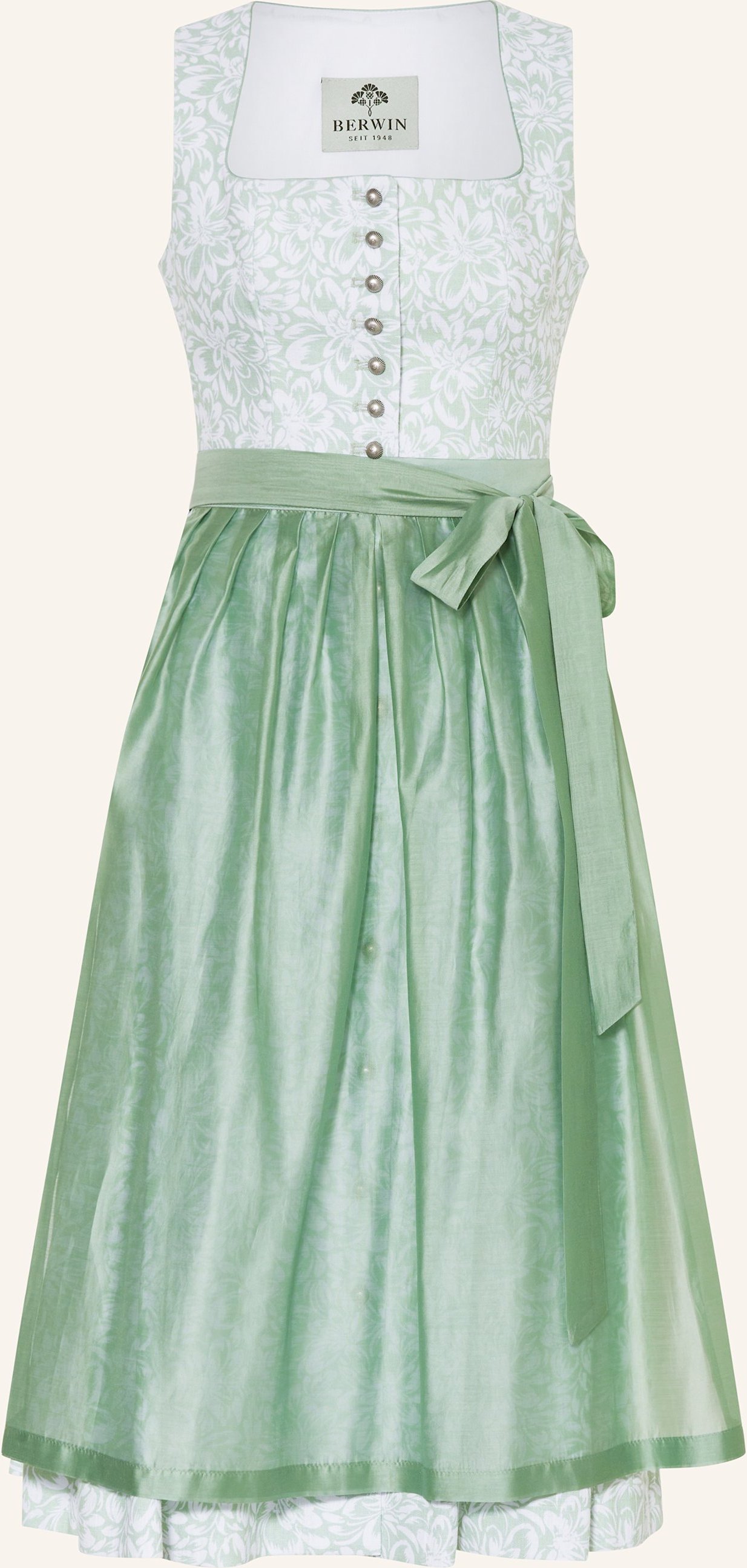 Thumbnail - Berwin & Wolff Dirndl Aus Leinen gruen