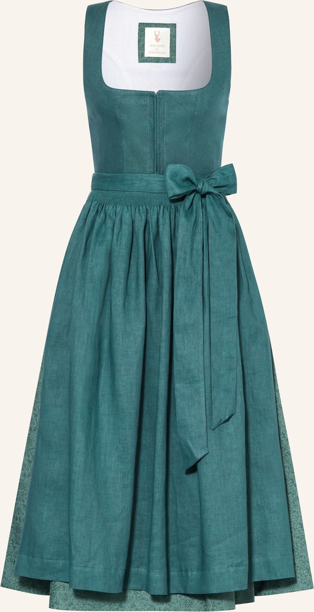 Johann & Johanna Leinendirndl Plattensee gruen