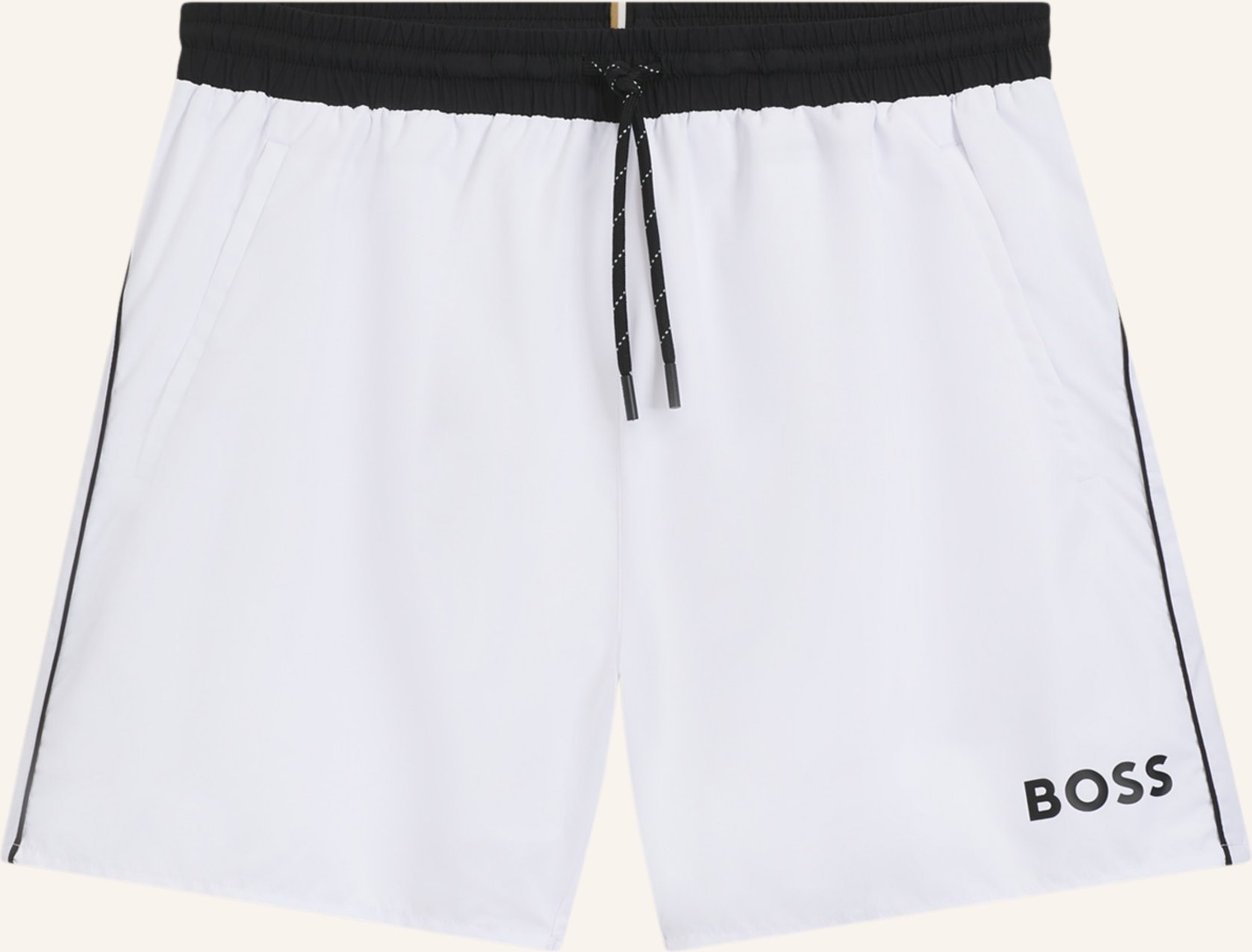 Boss Badeshorts Starfish weiss