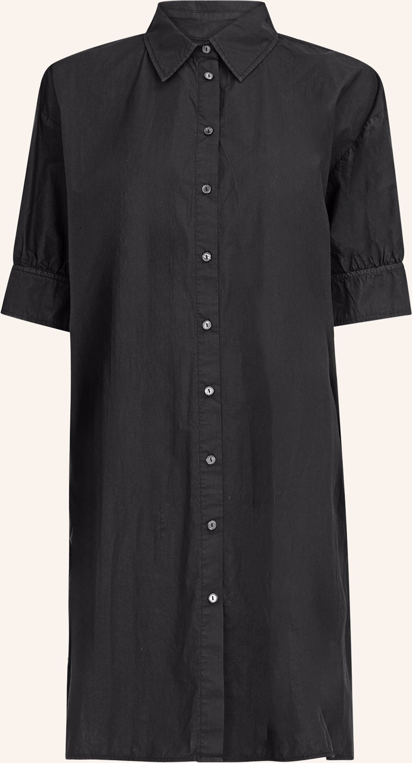 True Religion Hemdblusenkleid schwarz