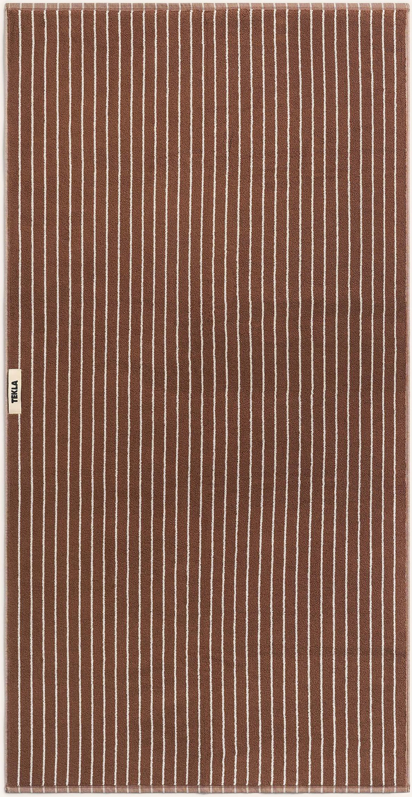 Tekla Handtuch braun