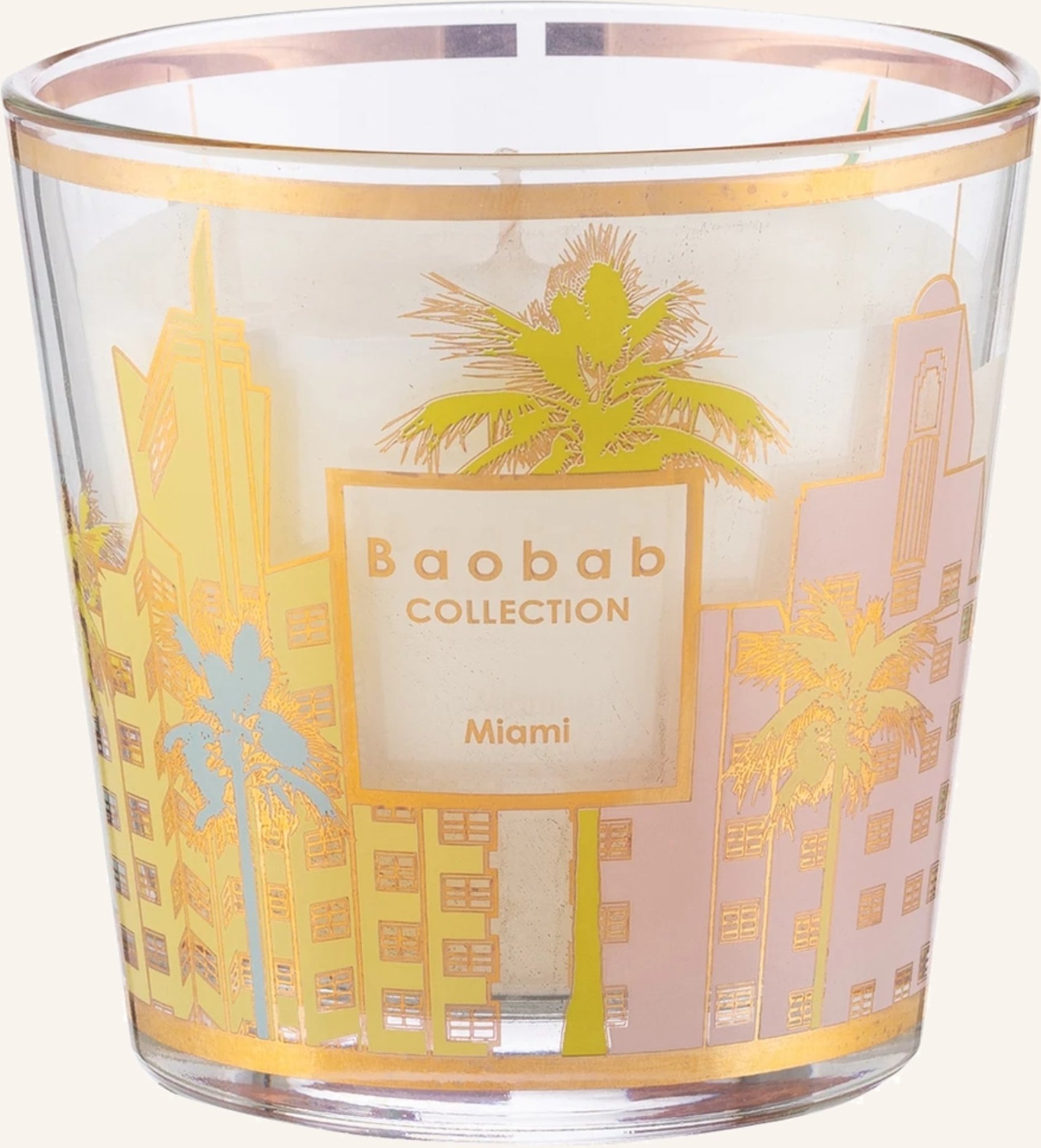 Baobab Collection Duftkerze Miami weiss