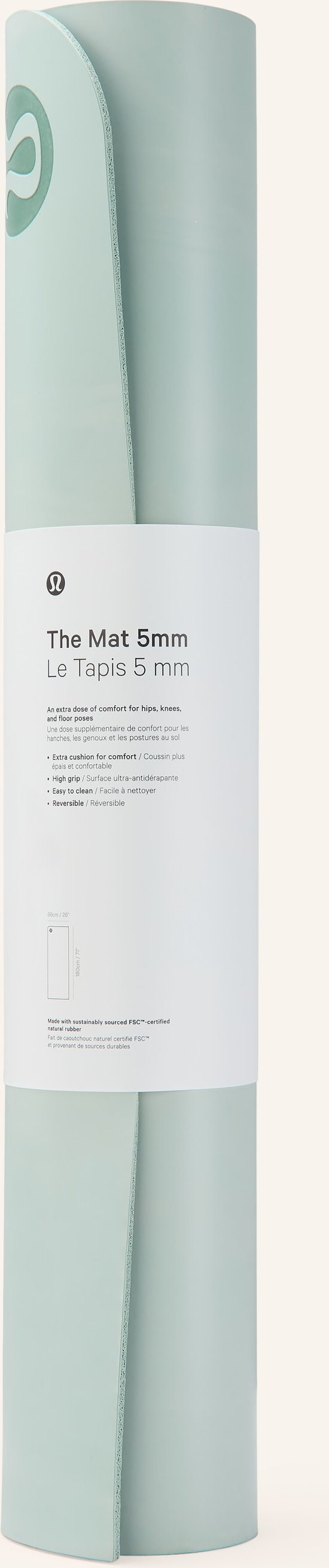 Lululemon Yogamatte The Mat 5mm gruen