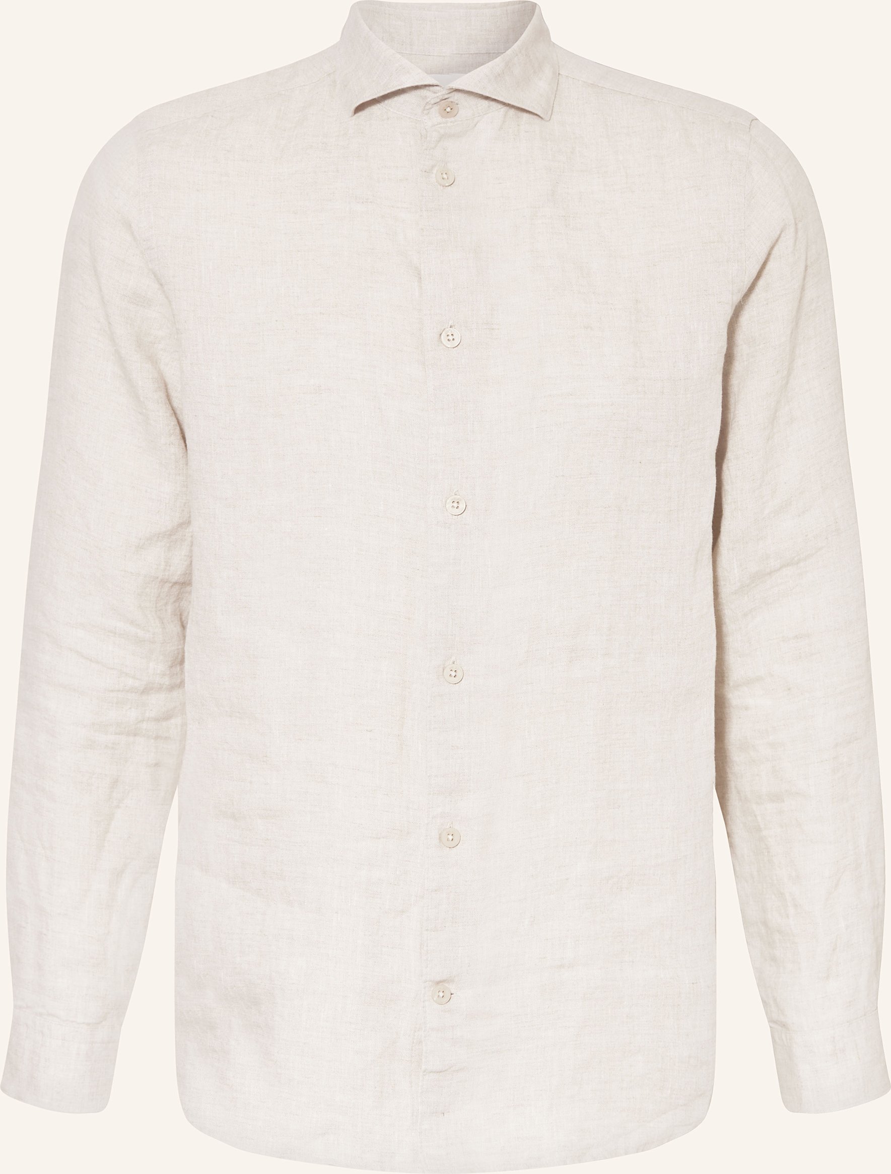Thumbnail - Nn.07 Leinenhemd Andrew Regular Fit weiss