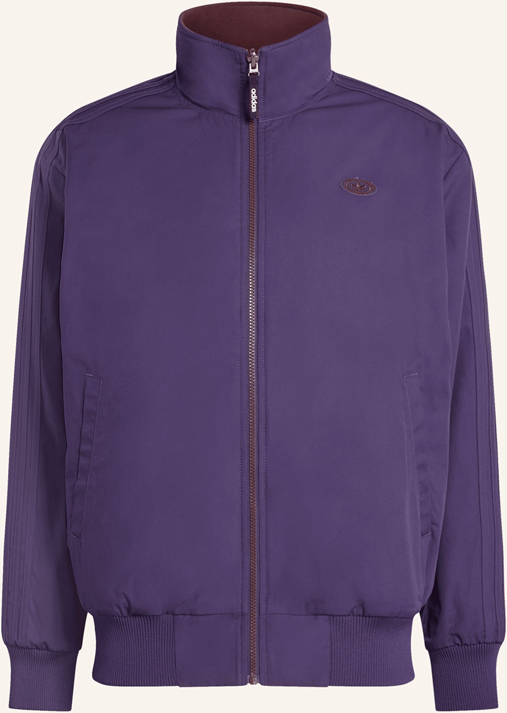 Adidas Originals Fleecejacke Firebird Zum Wenden lila