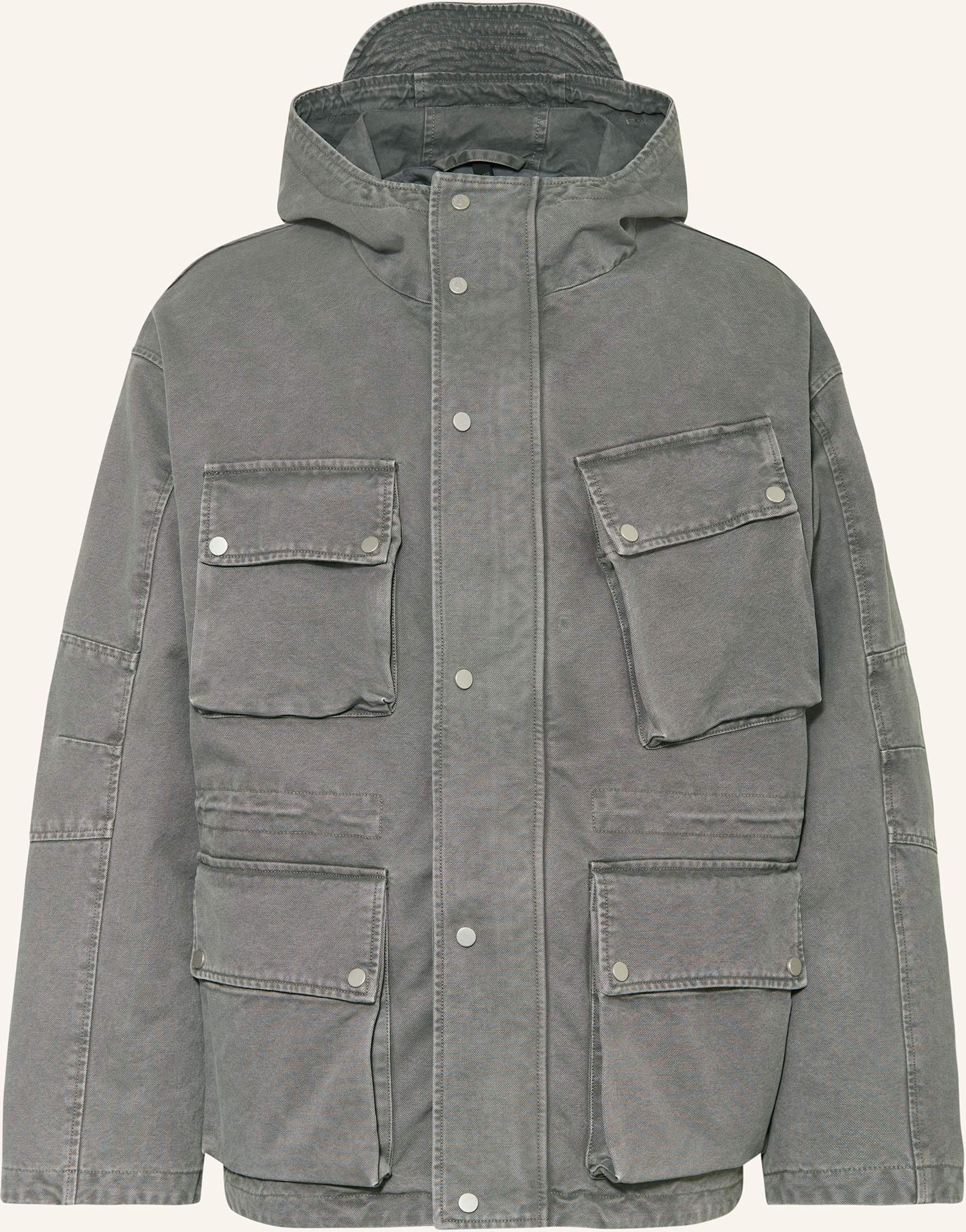 Represent Jacke Enduro grau