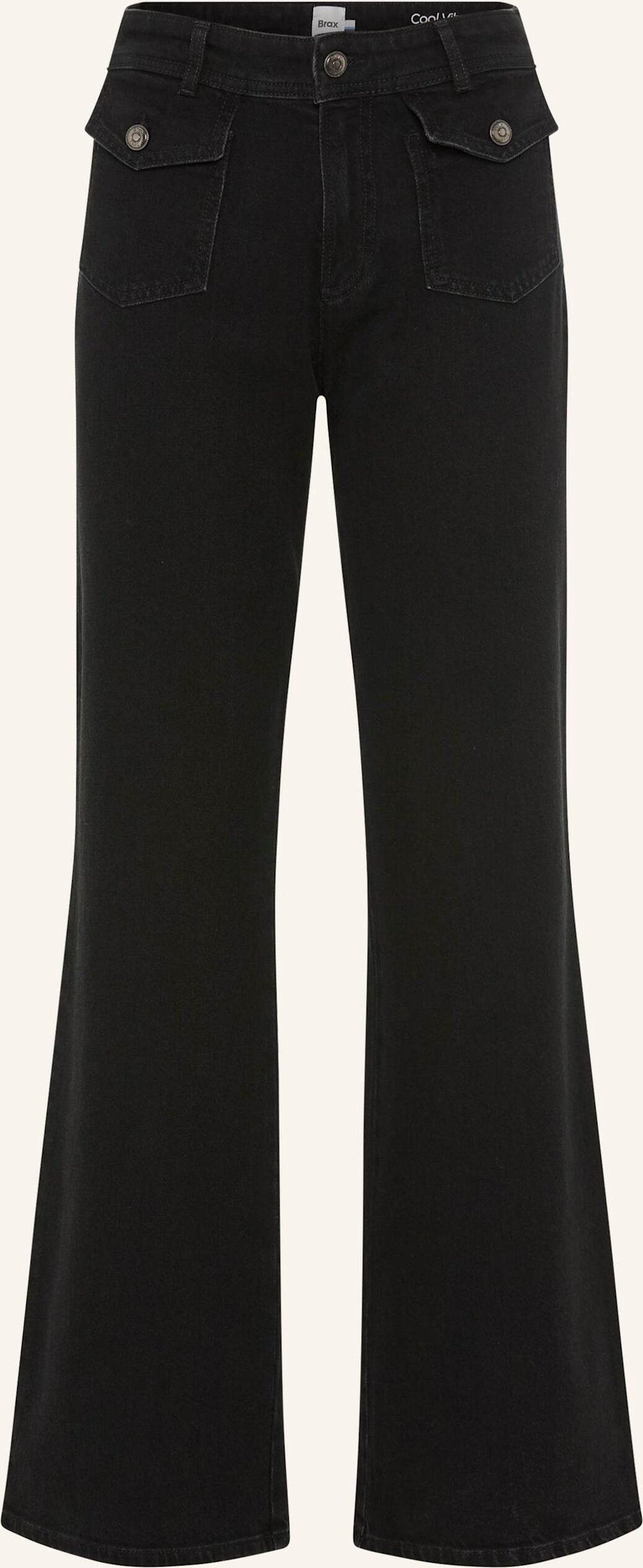 Thumbnail - Brax Palazzohose Style Maine schwarz