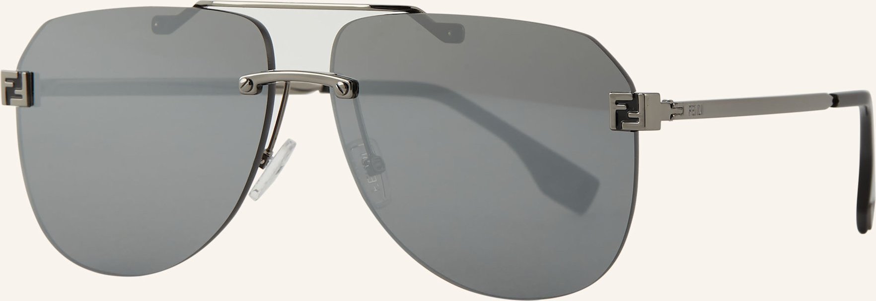 Fendi Sonnenbrille fn000745 grau