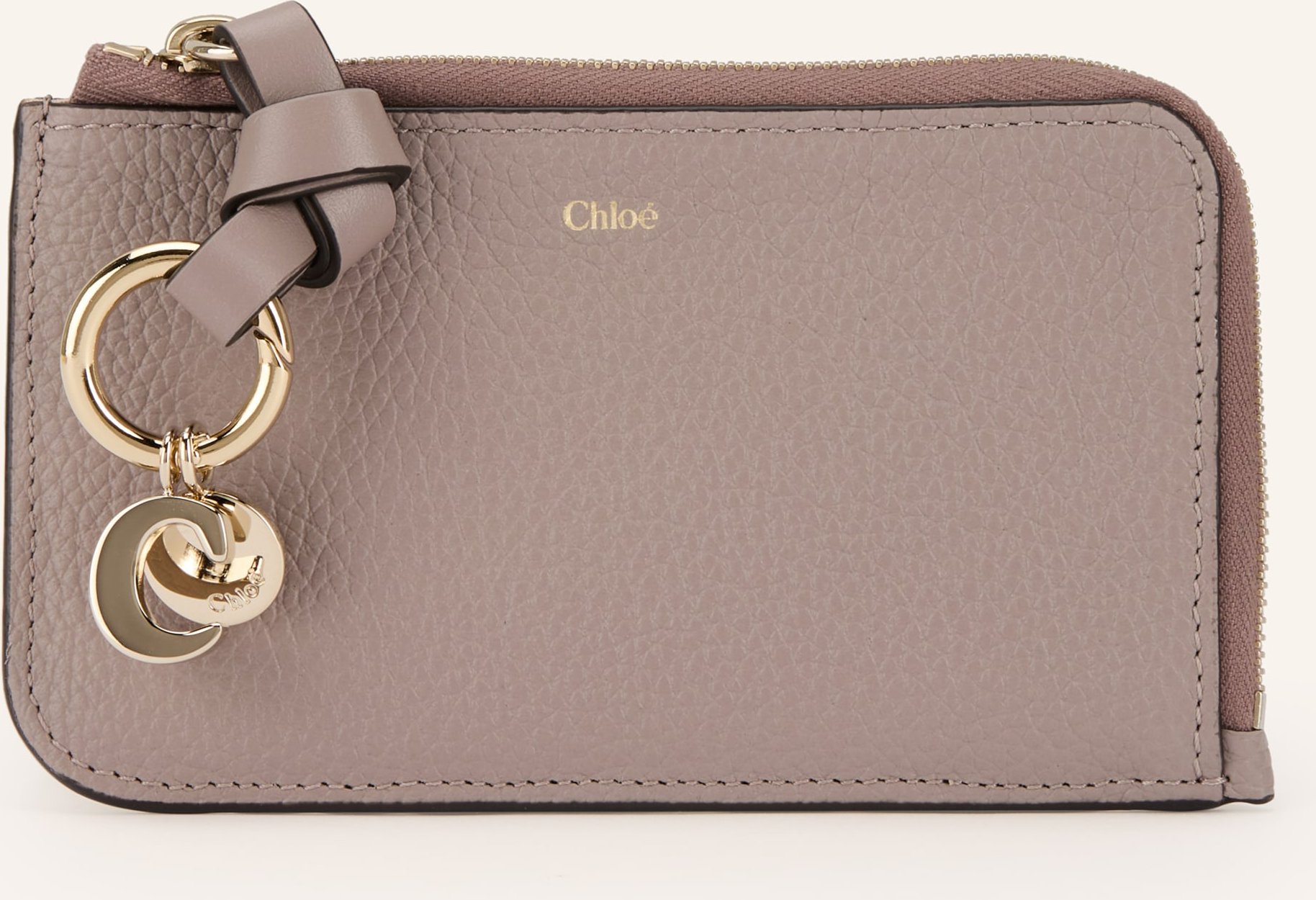 Chloé Kartenetui Alphabet lila