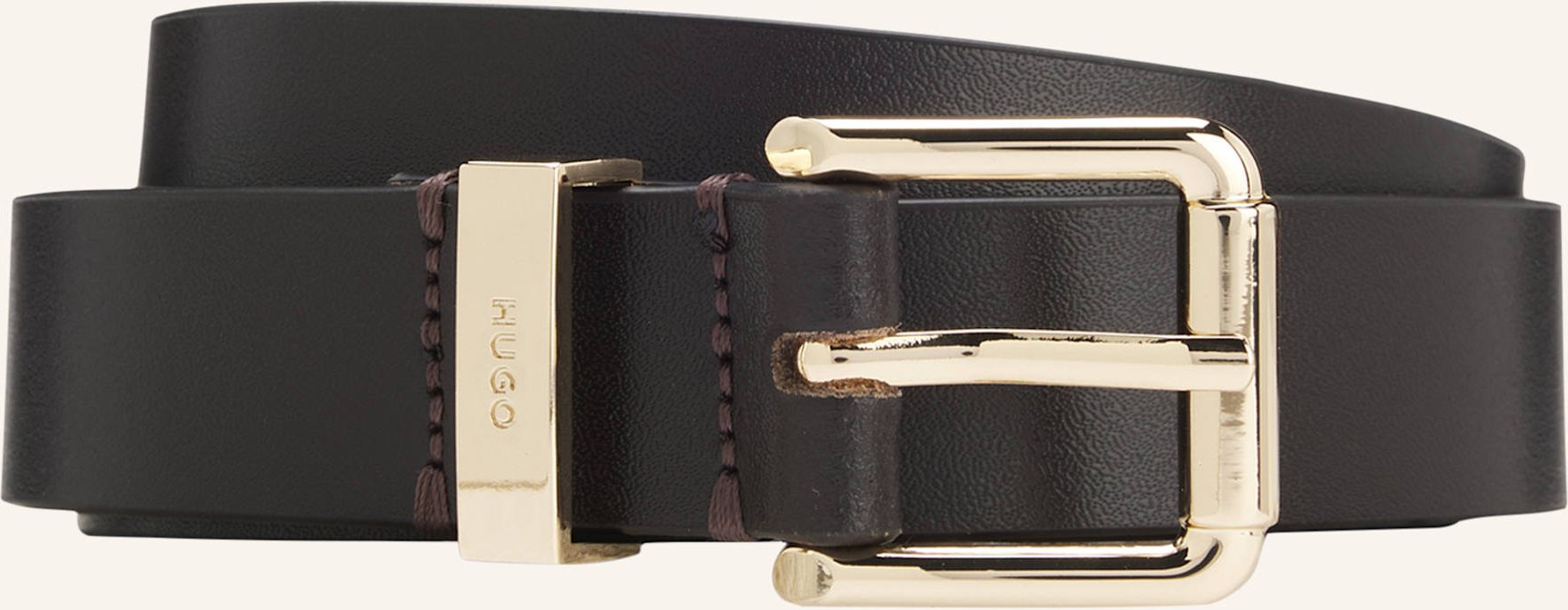 Hugo Ledergürtel Palm braun