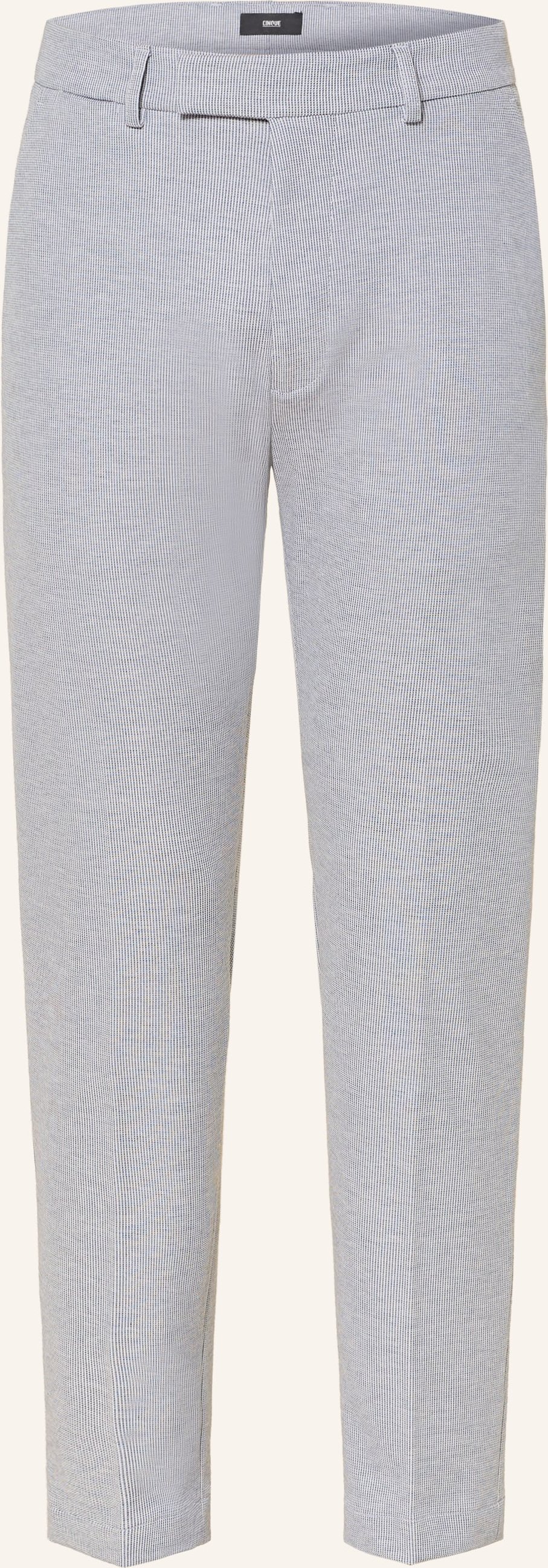 Cinque Anzughose Cibeppe Tapered Fit Aus Jersey grau