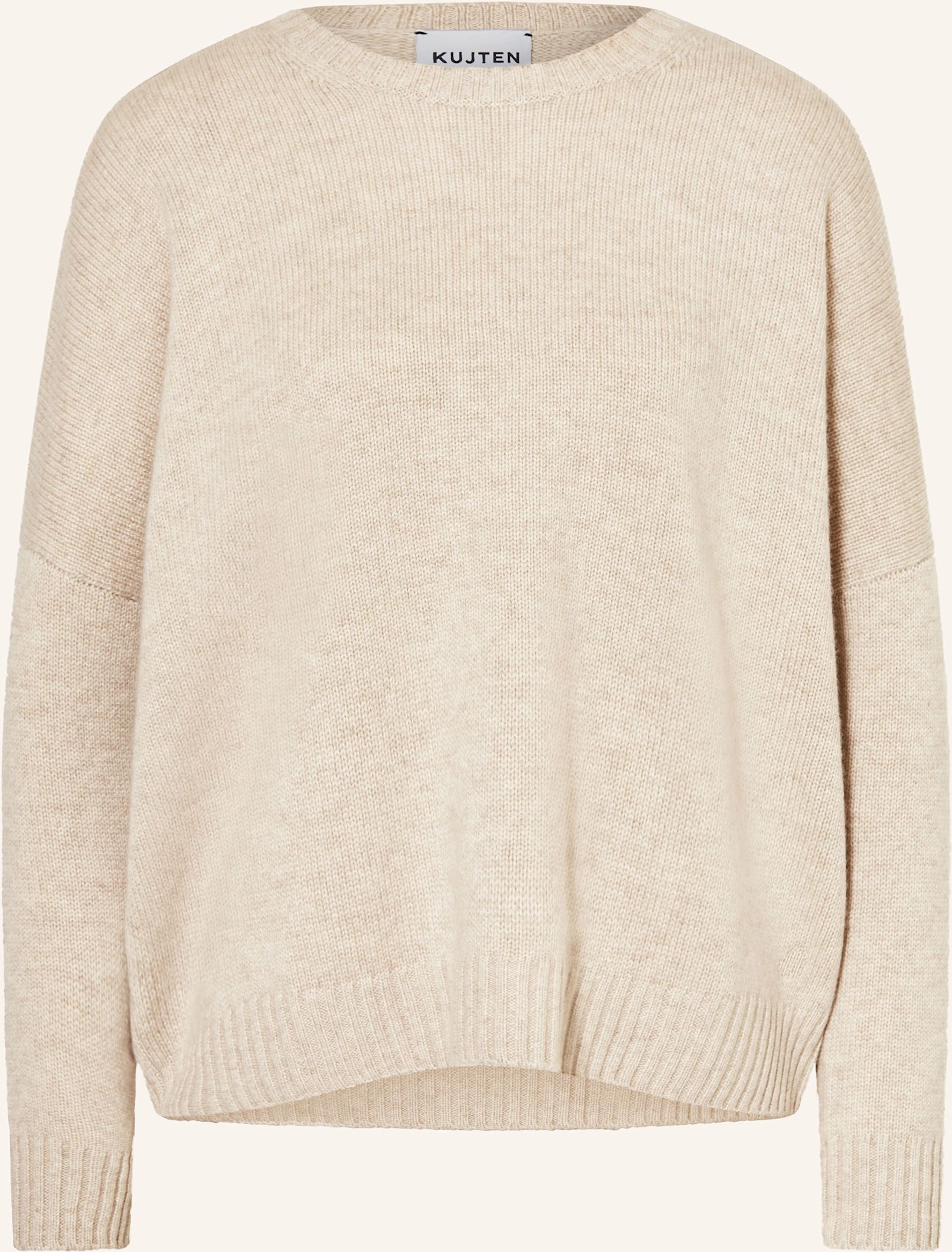 Kujten Cashmere-Pullover Romelie beige