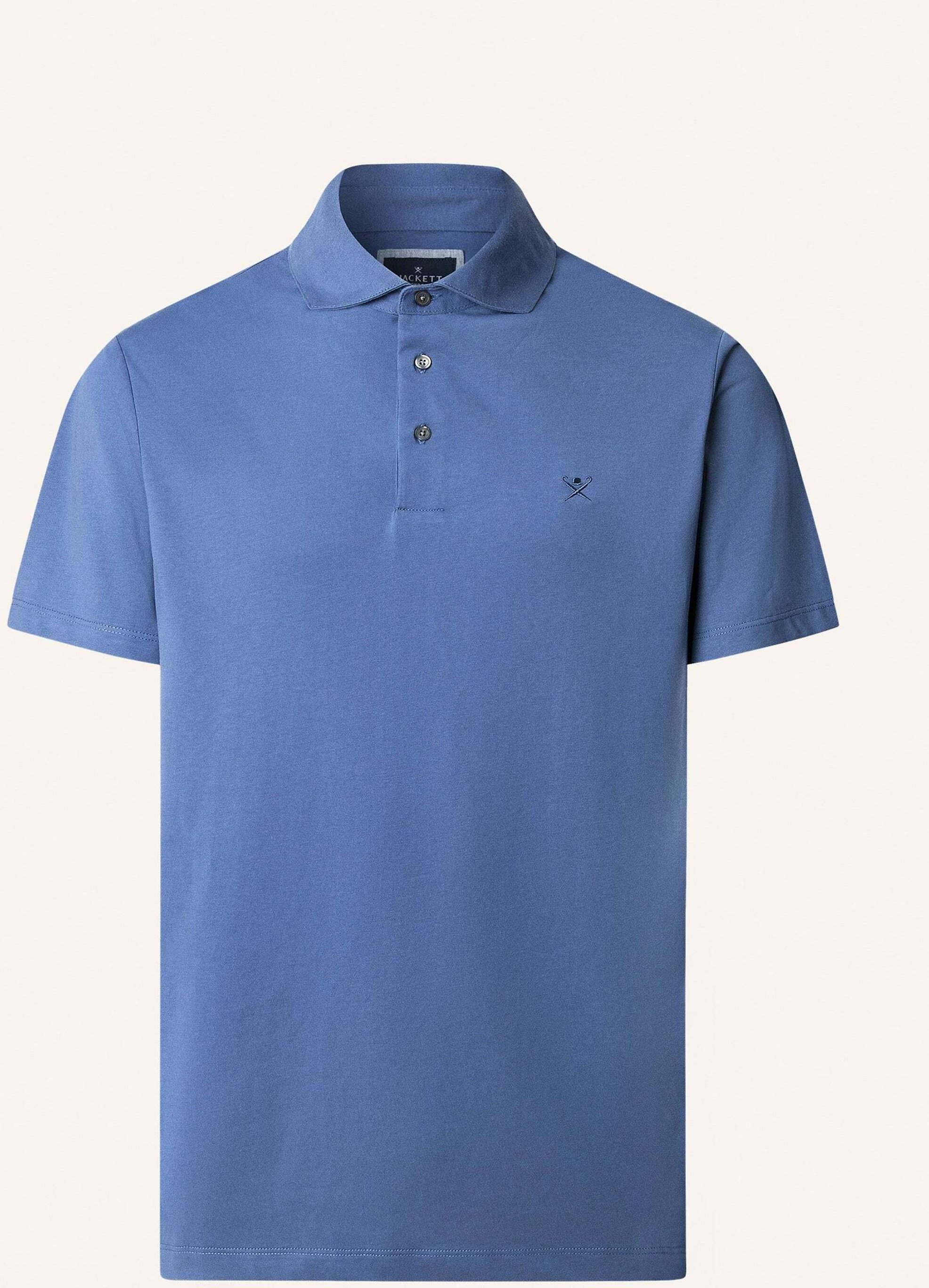 Hackett London Poloshirt Pima Cotton Polo blau