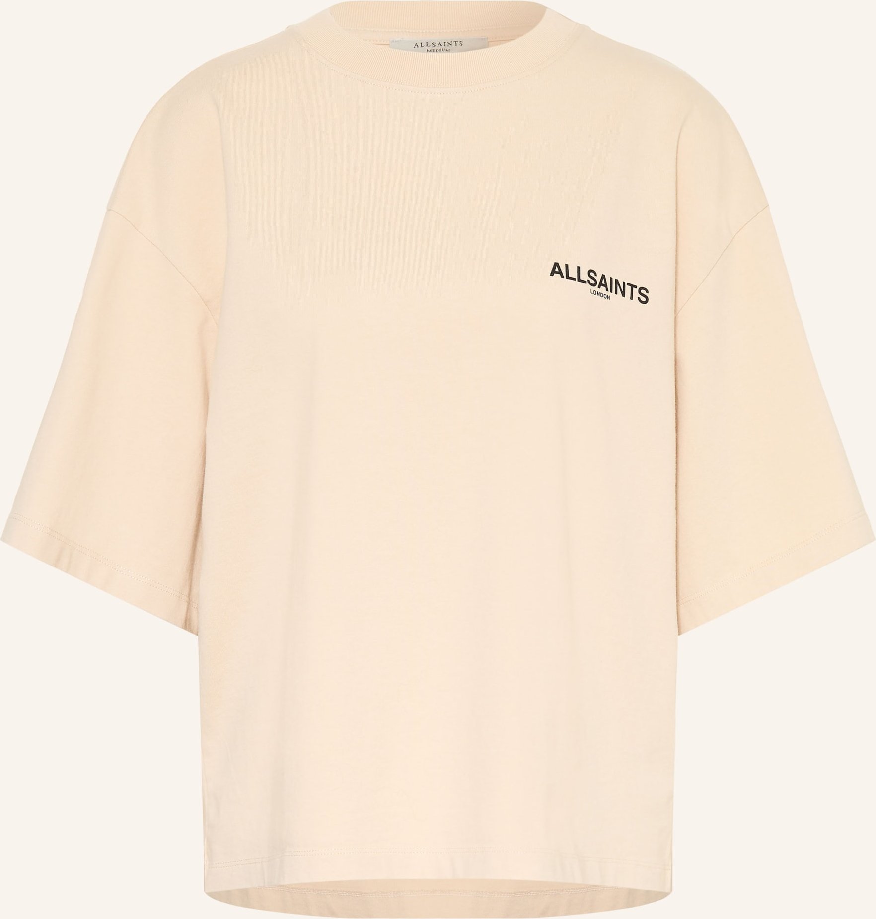 Allsaints Oversized-Shirt Halis Amelie beige