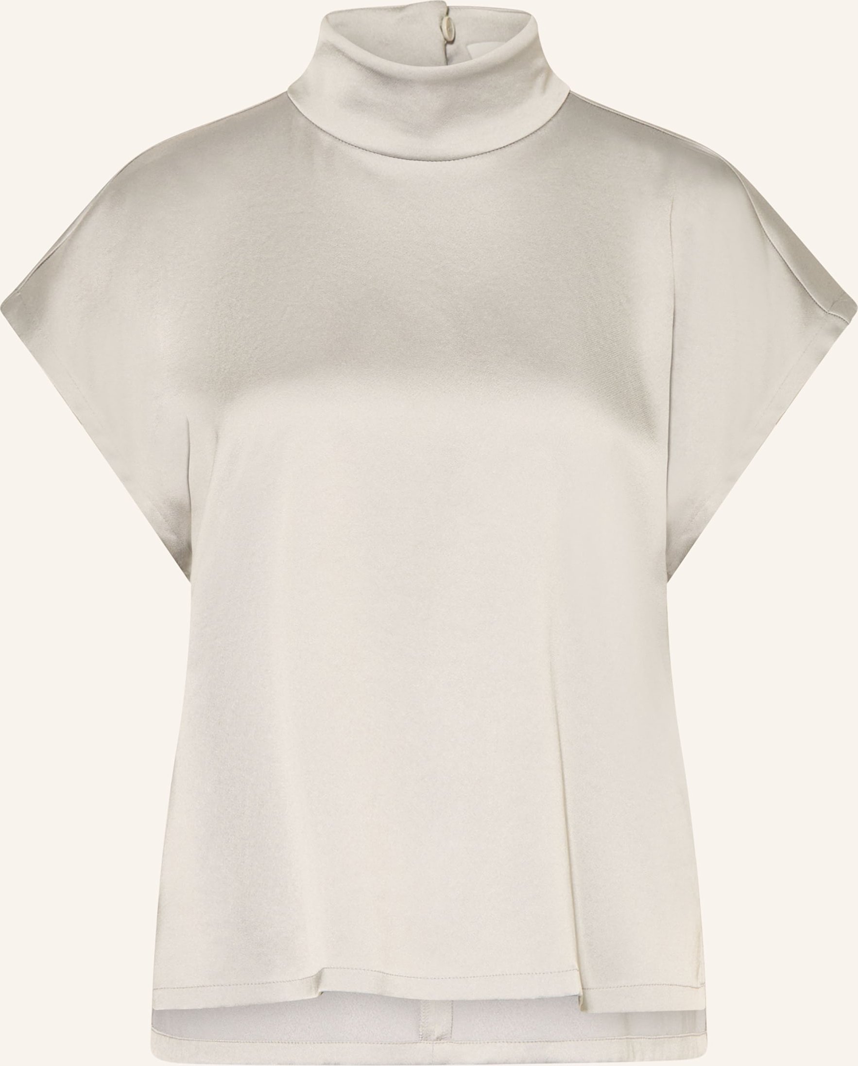 Drykorn Blusenshirt Alaria_1 Aus Satin grau