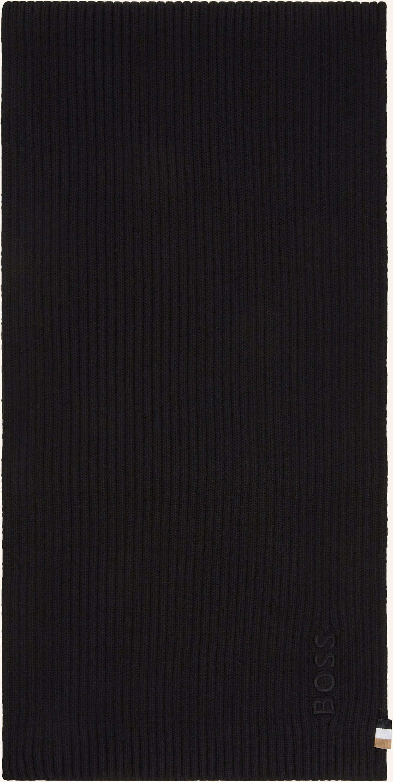 Boss Schal Magico schwarz