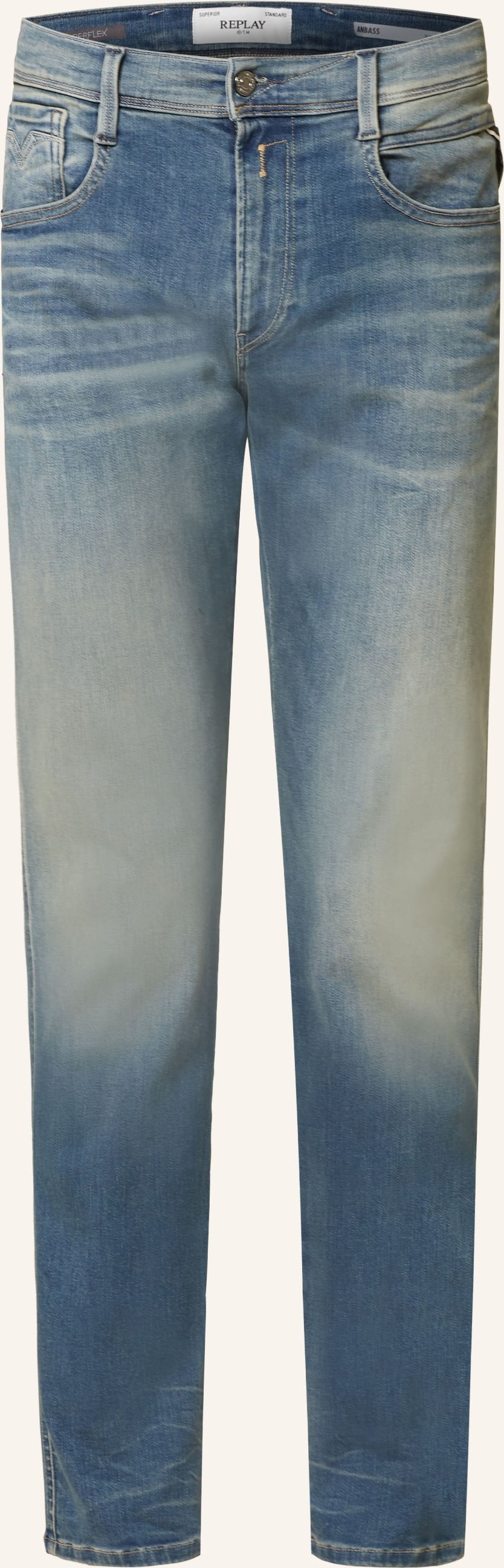 Replay Jeans Anbass Slim Fit blau