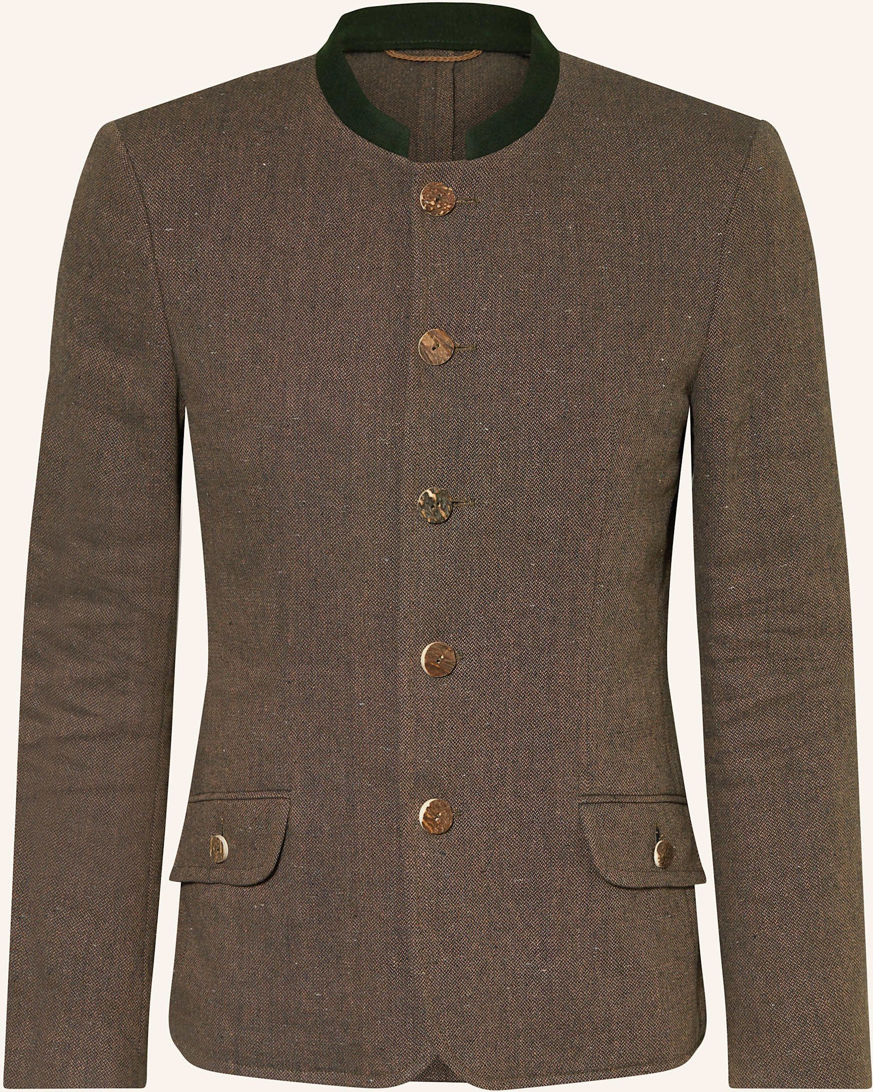 Grasegger Janker Obulus Mit Leinen braun