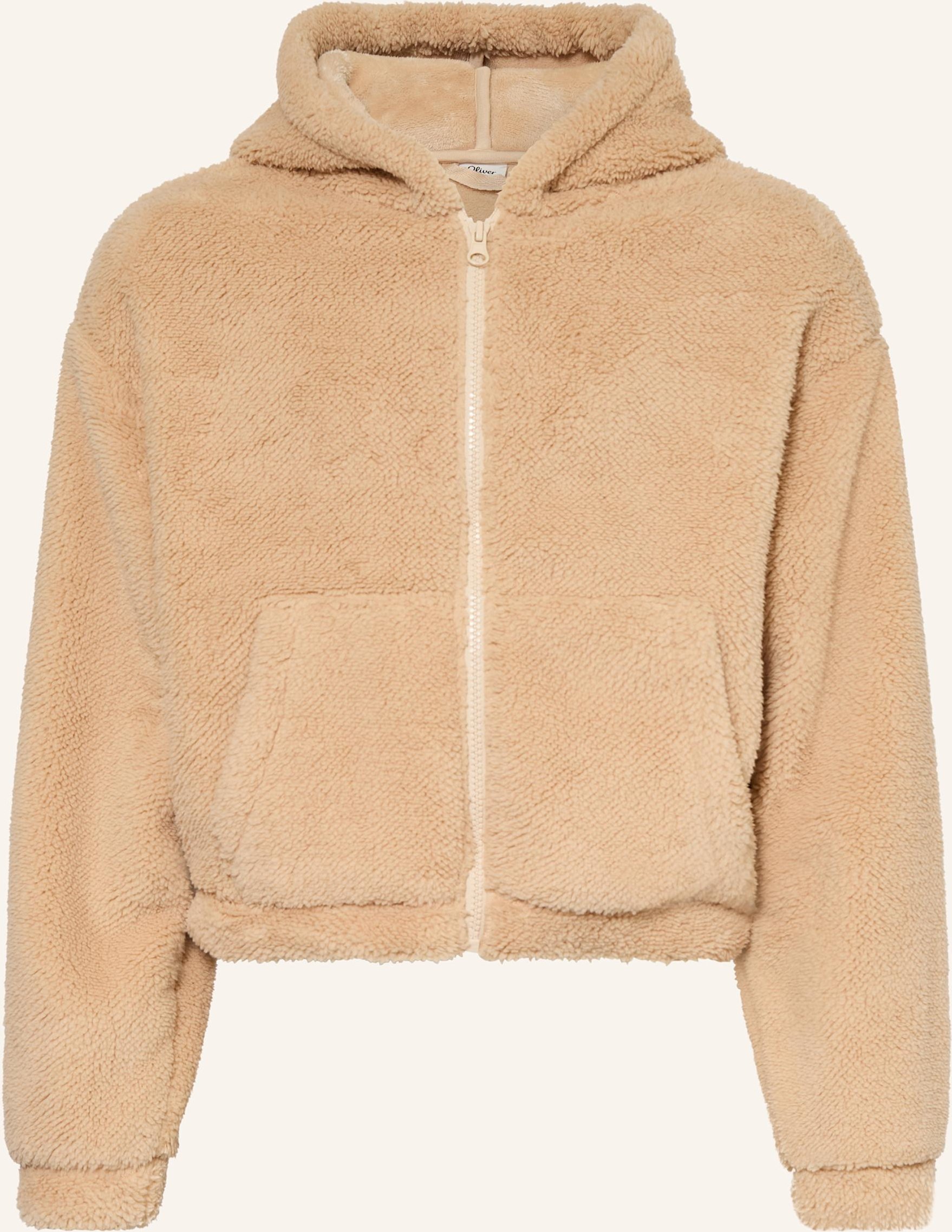 S.Oliver Red Teddyfell-Jacke beige