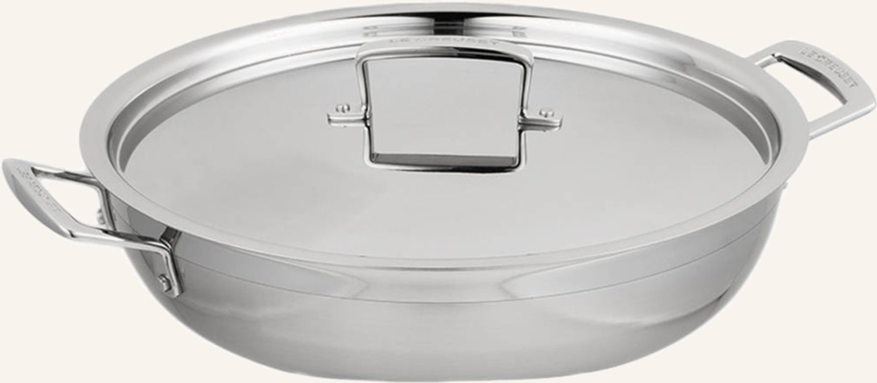 Thumbnail - Le Creuset Profipfanne 3-Ply silber