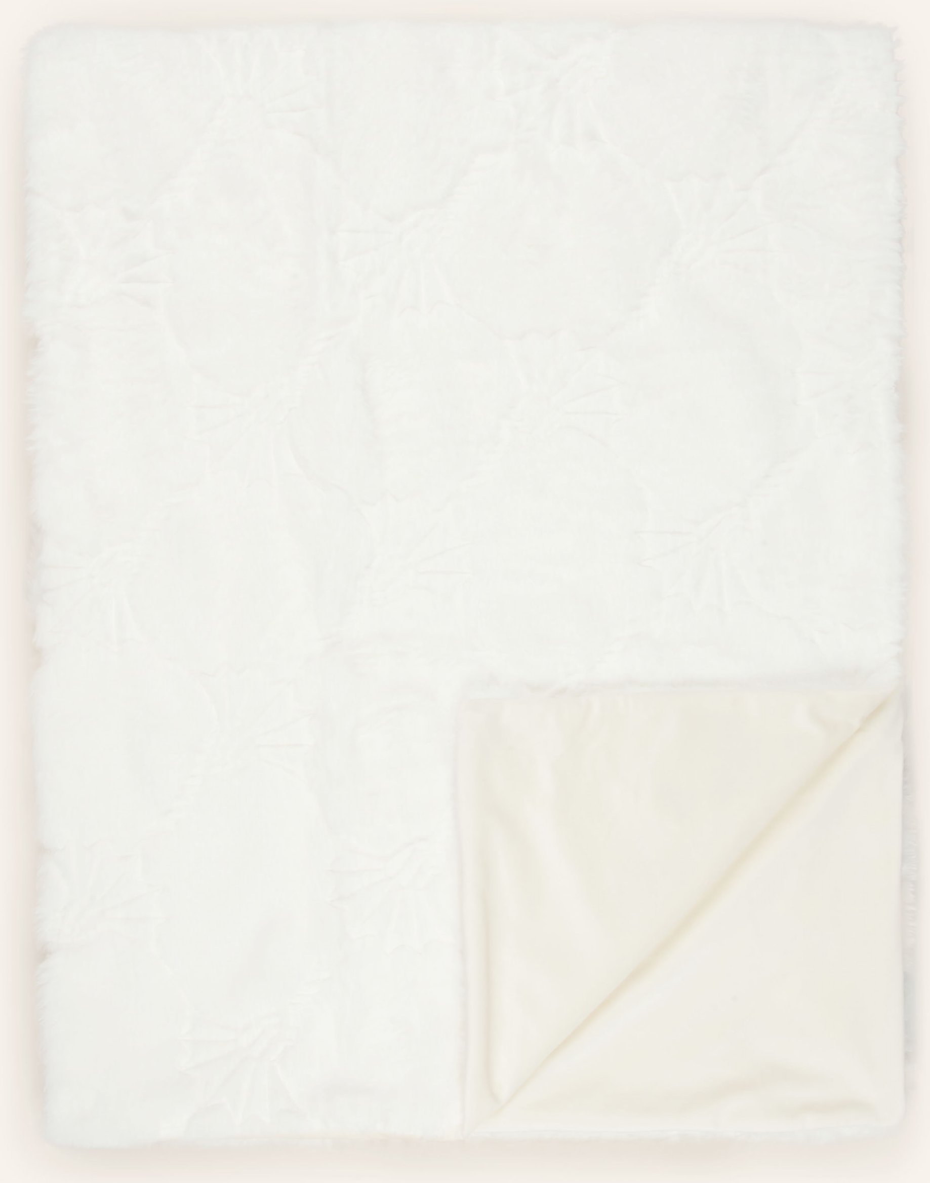 Thumbnail - Joop! Plaid J!Cozy Aus Kunstfell weiss