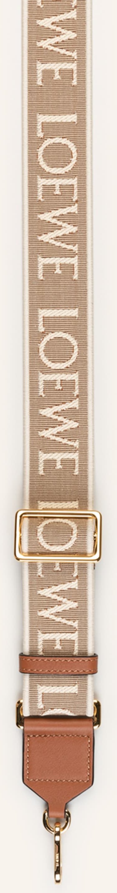 Loewe Schulterriemen beige