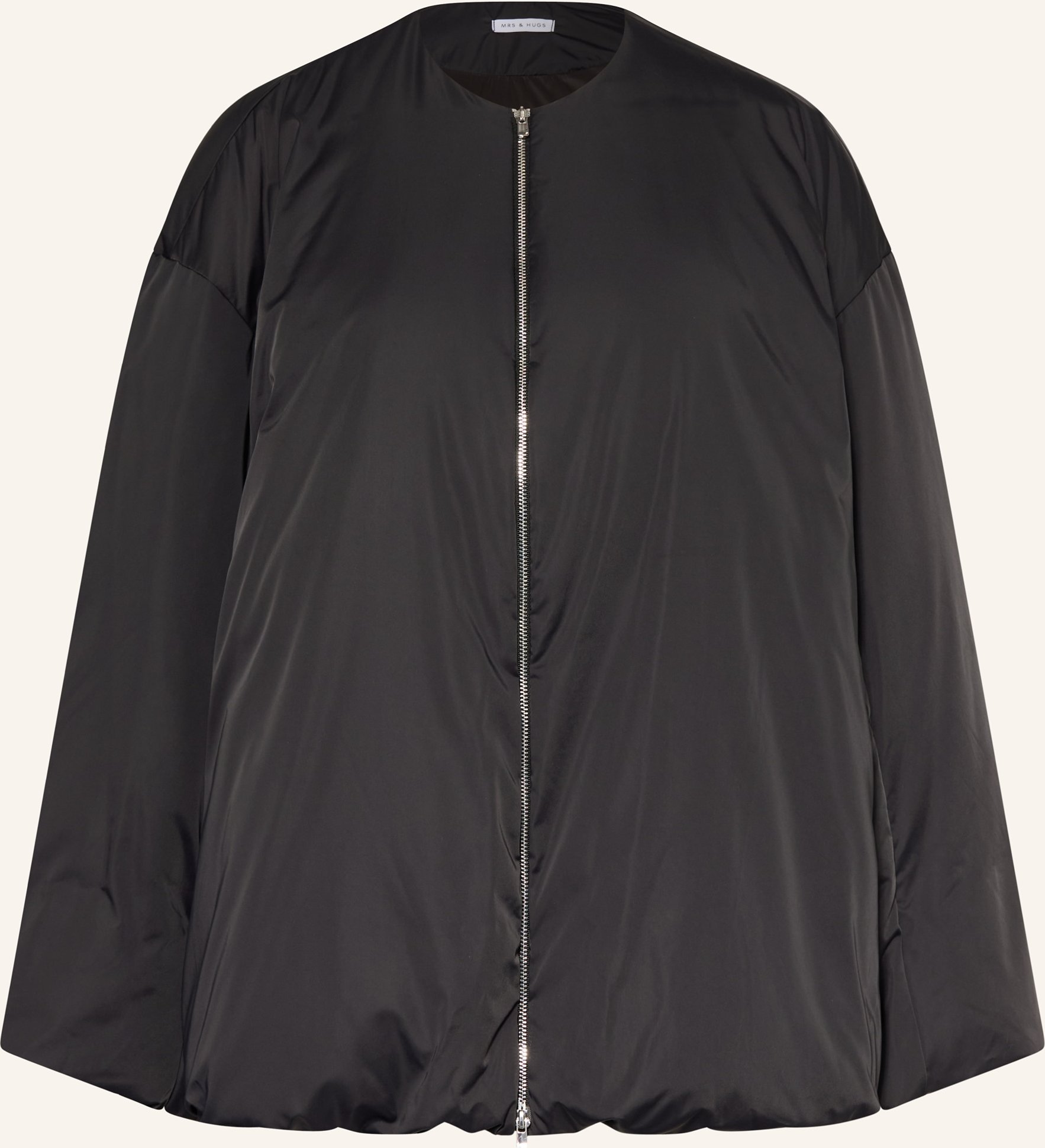 Mrs & Hugs Daunenjacke schwarz