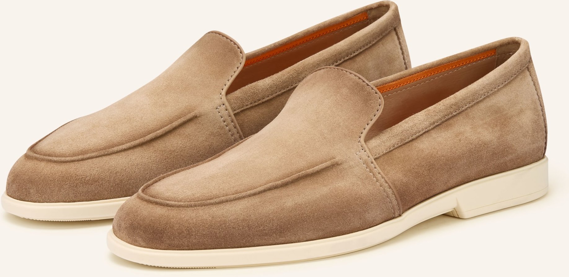 Santoni Slipper Malibu beige