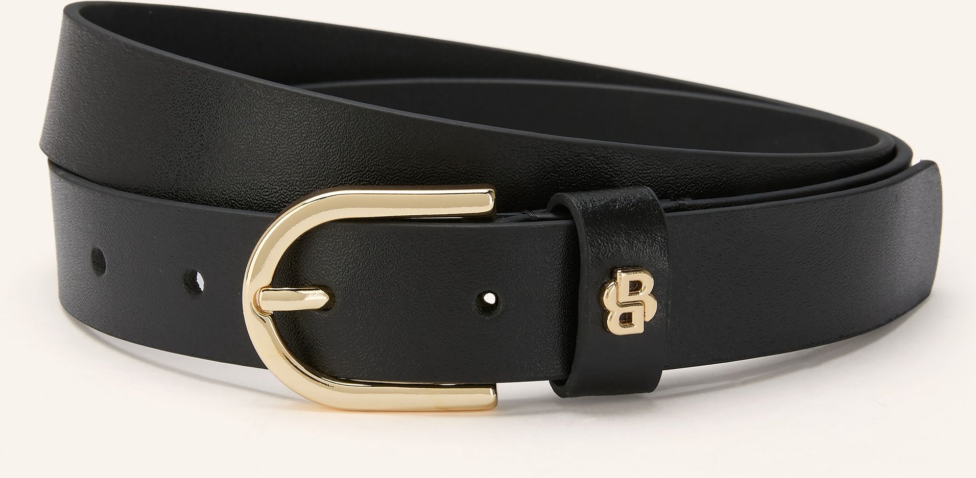 Thumbnail - Boss Ledergürtel Scarlet schwarz