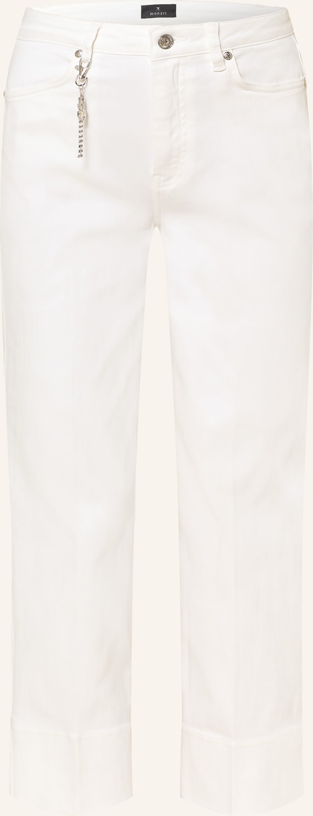 Monari Straight Jeans weiss