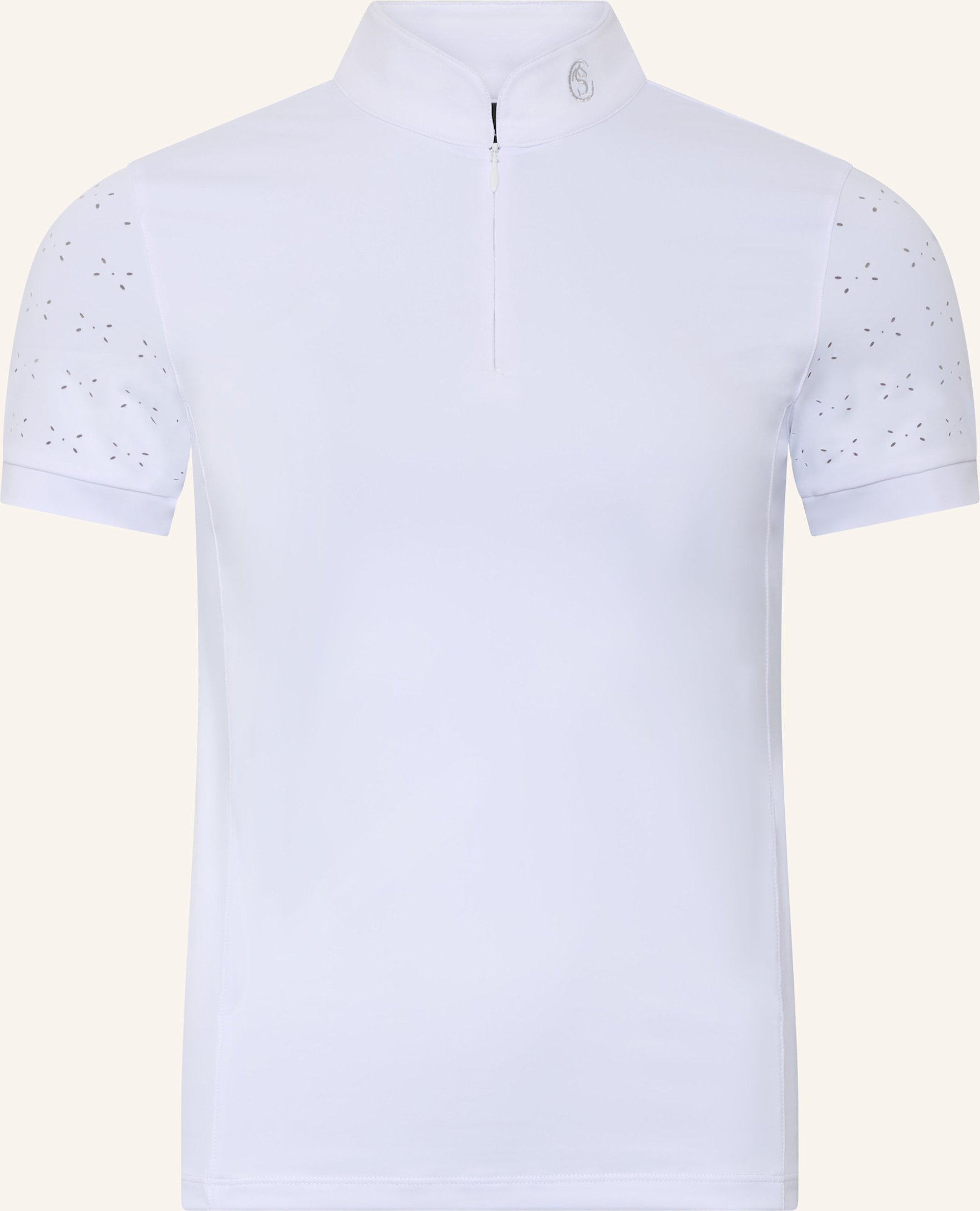 Silver Circle Turniershirt Chilaili weiss