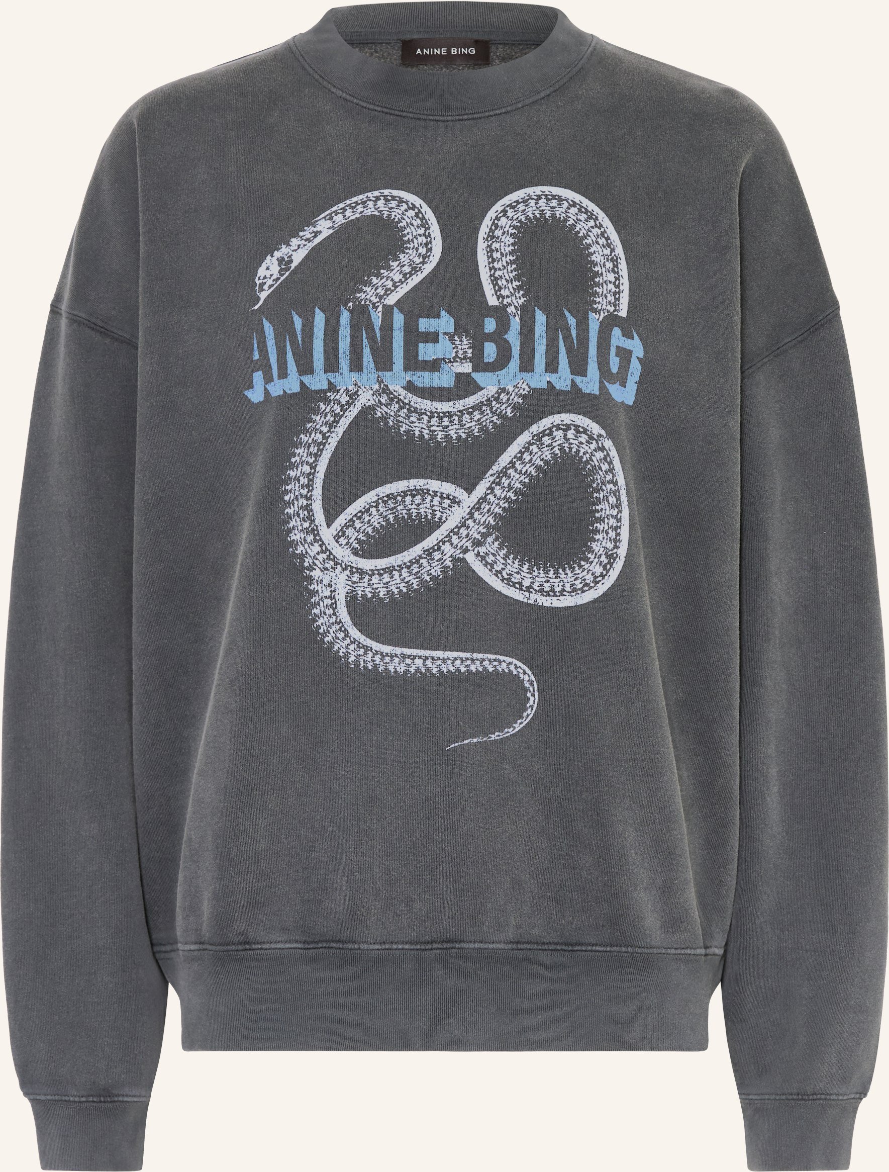 Anine Bing Sweatshirt Harvey schwarz