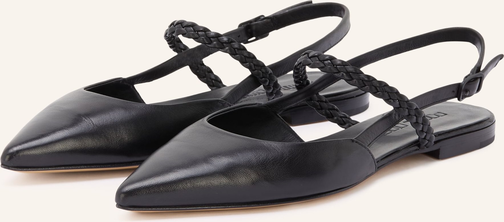 Pomme D'or Slingballerinas Ingrid schwarz