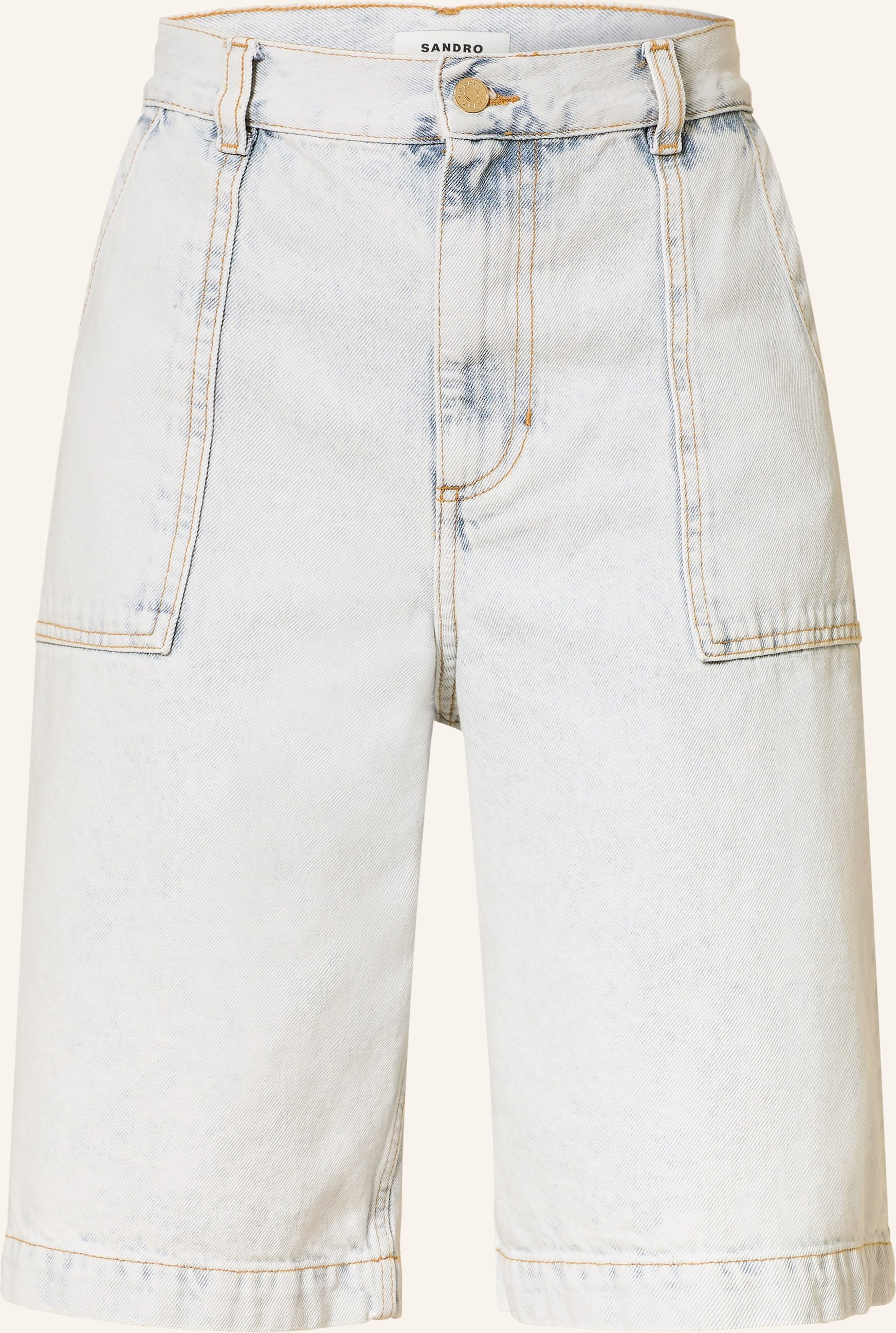 Sandro Jeans-Bermudas blau