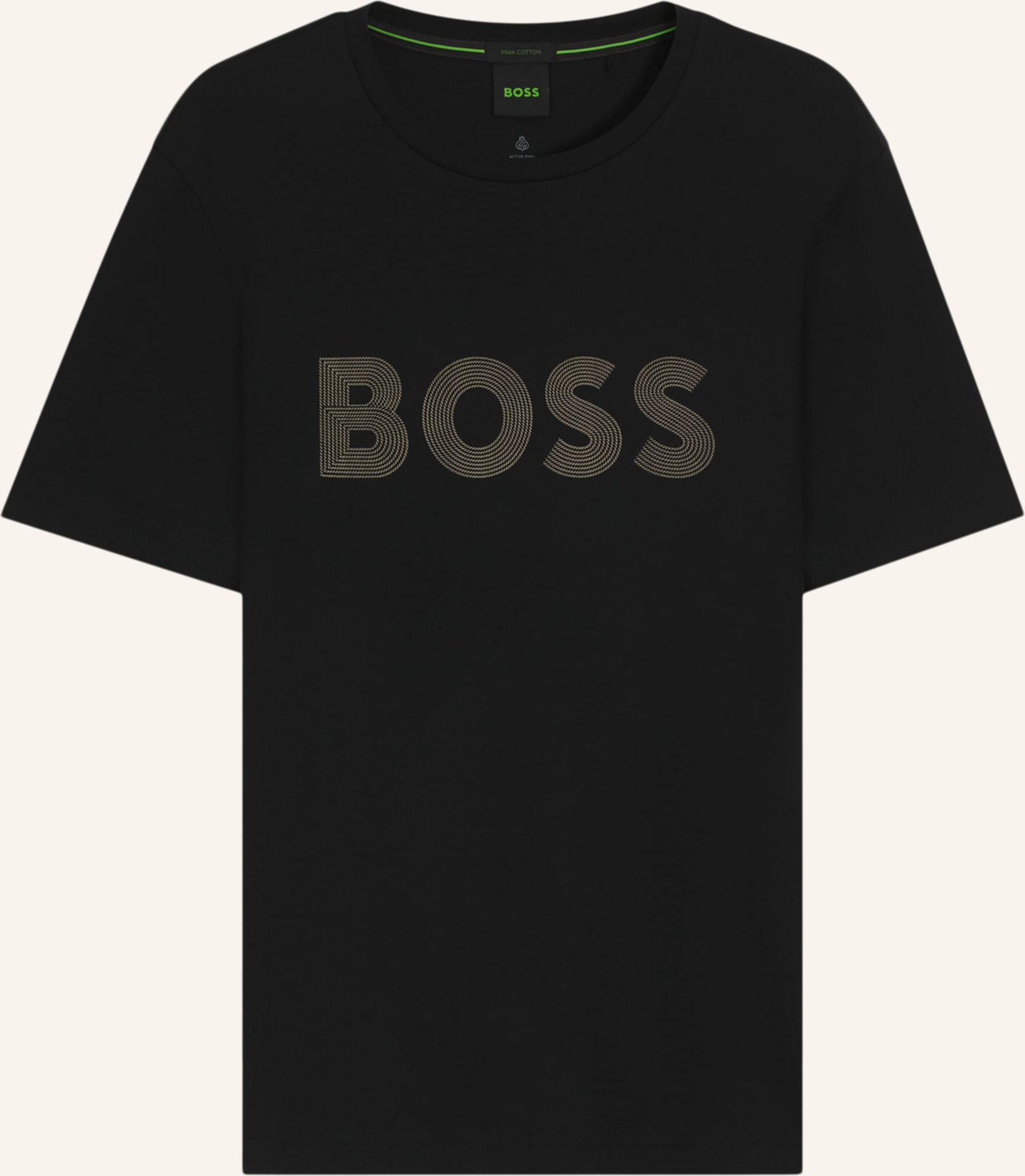 Boss T-Shirt Tee Logo Future Regular Fit schwarz