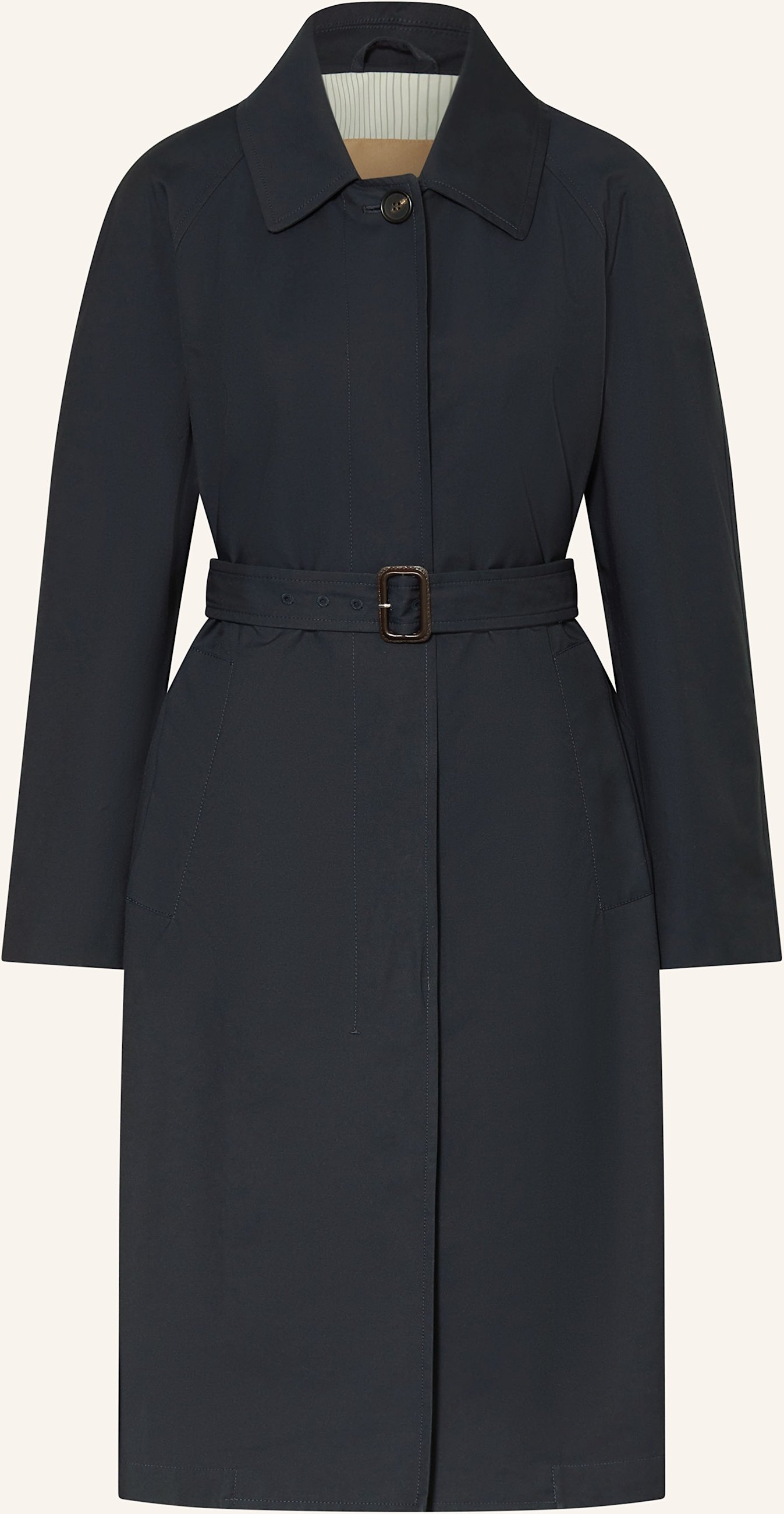 Max Mara The Cube Trenchcoat Orleans blau