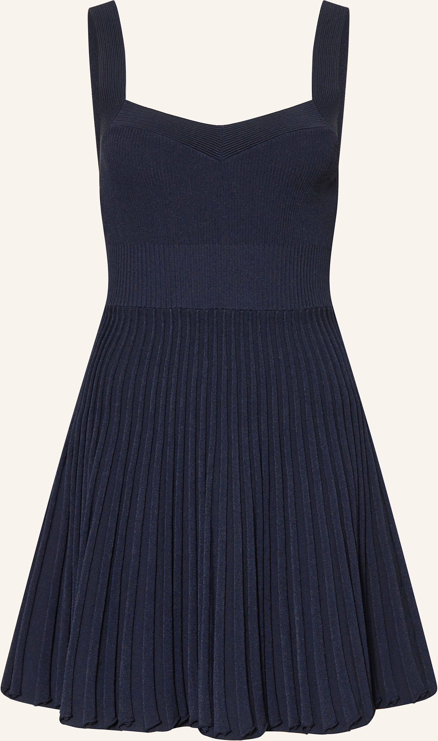 Sandro Strickkleid blau