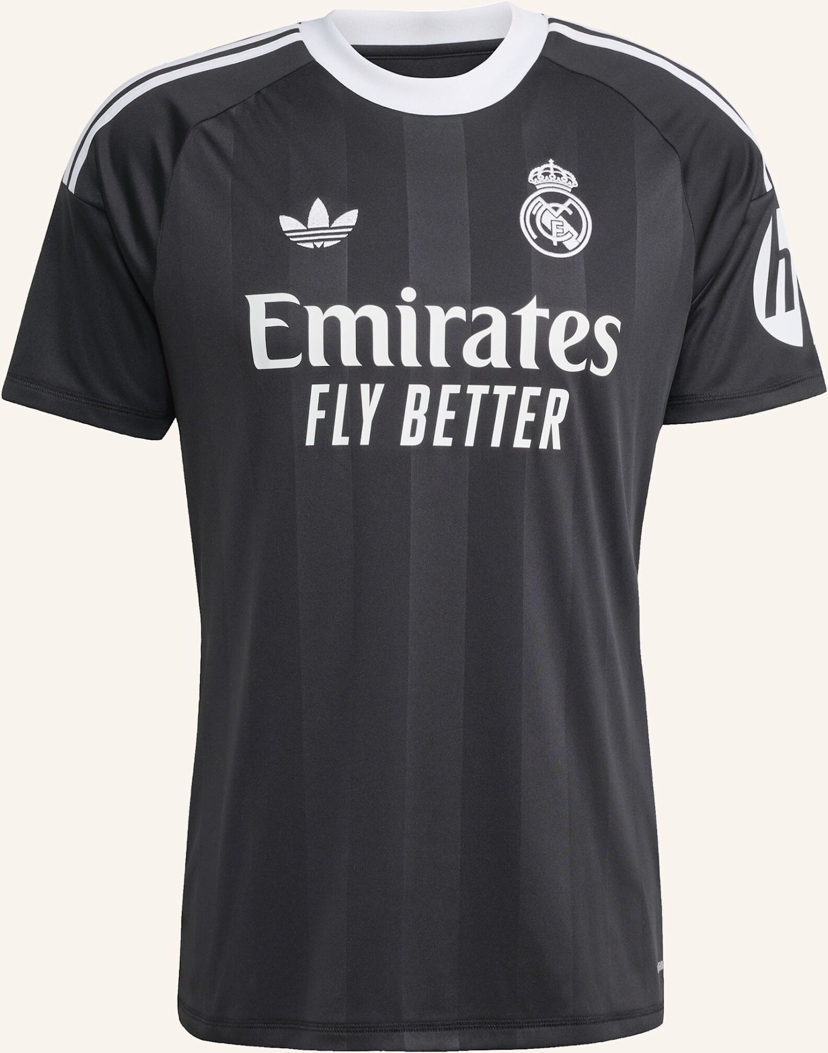 Adidas Real Madrid 25/26 Torwart-Ausweichtrikot schwarz