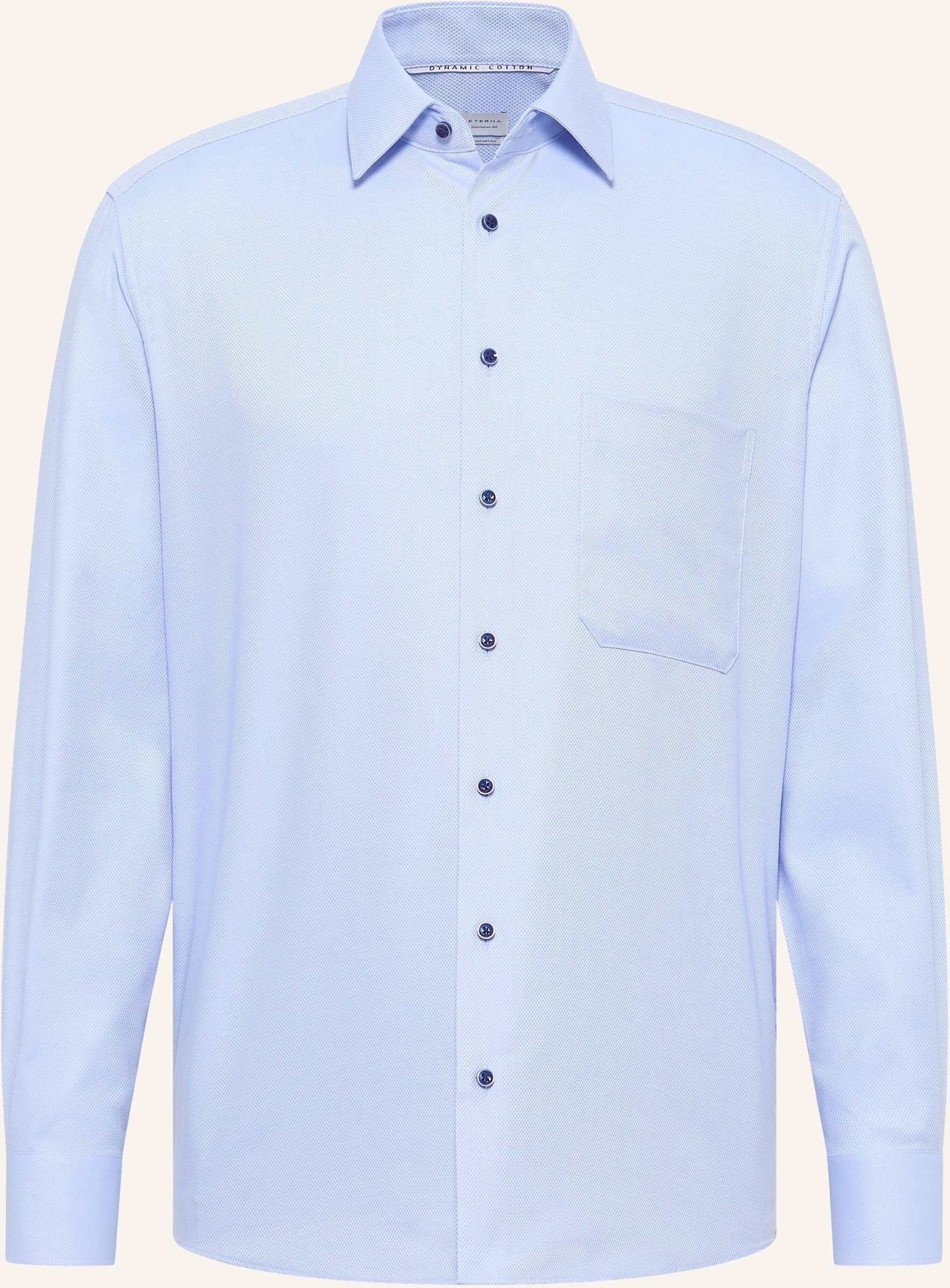 Thumbnail - Eterna Hemd Comfort Fit blau