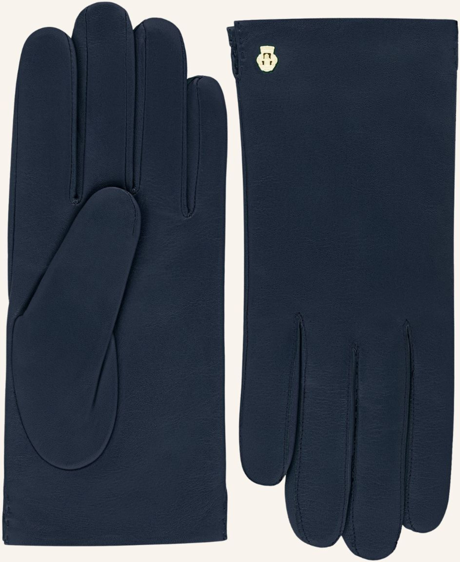 Thumbnail - Roeckl Lederhandschuhe Odessa Mit Cashmere-Futter blau