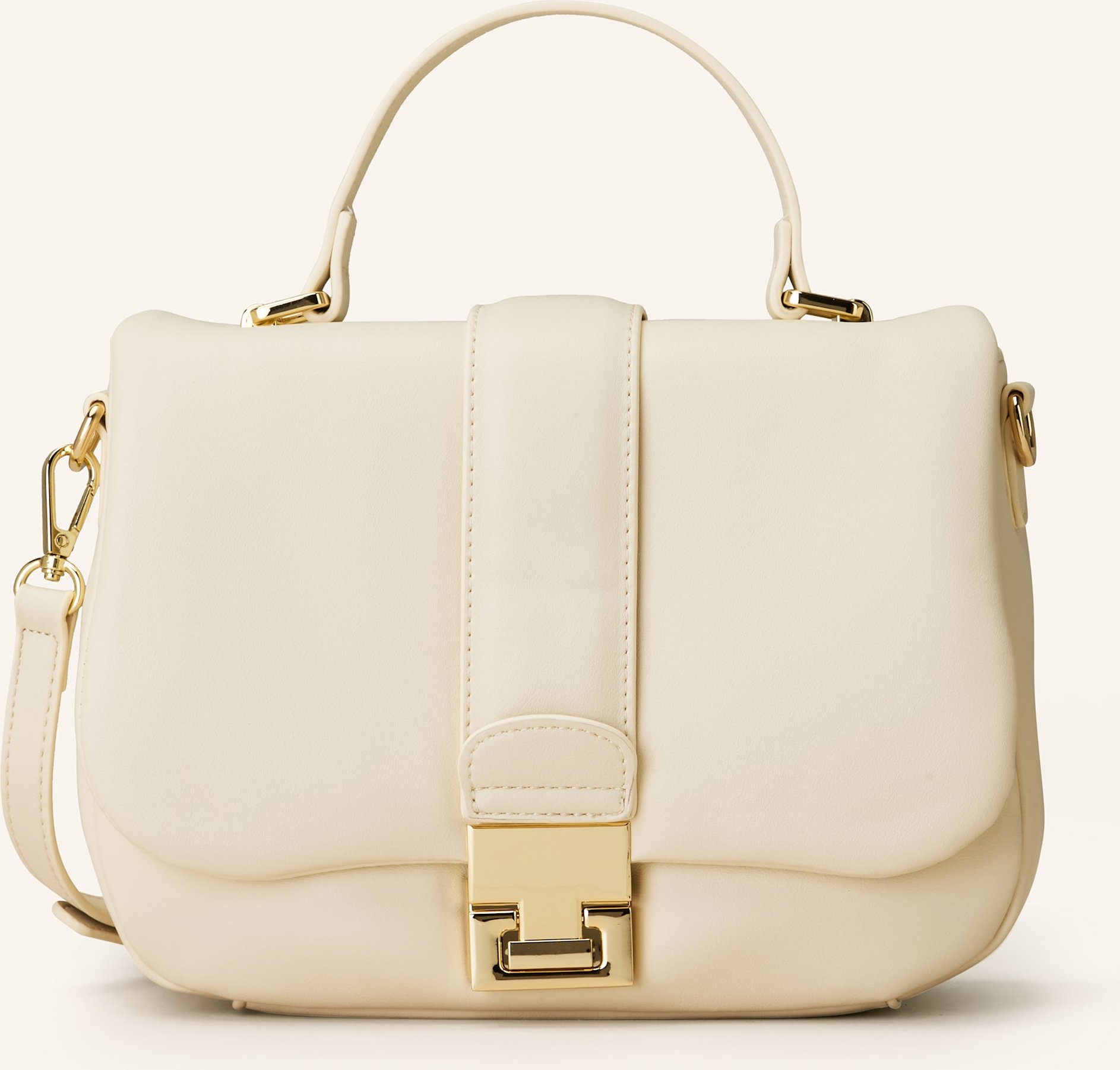 Seidenfelt Umhängetasche Evje beige