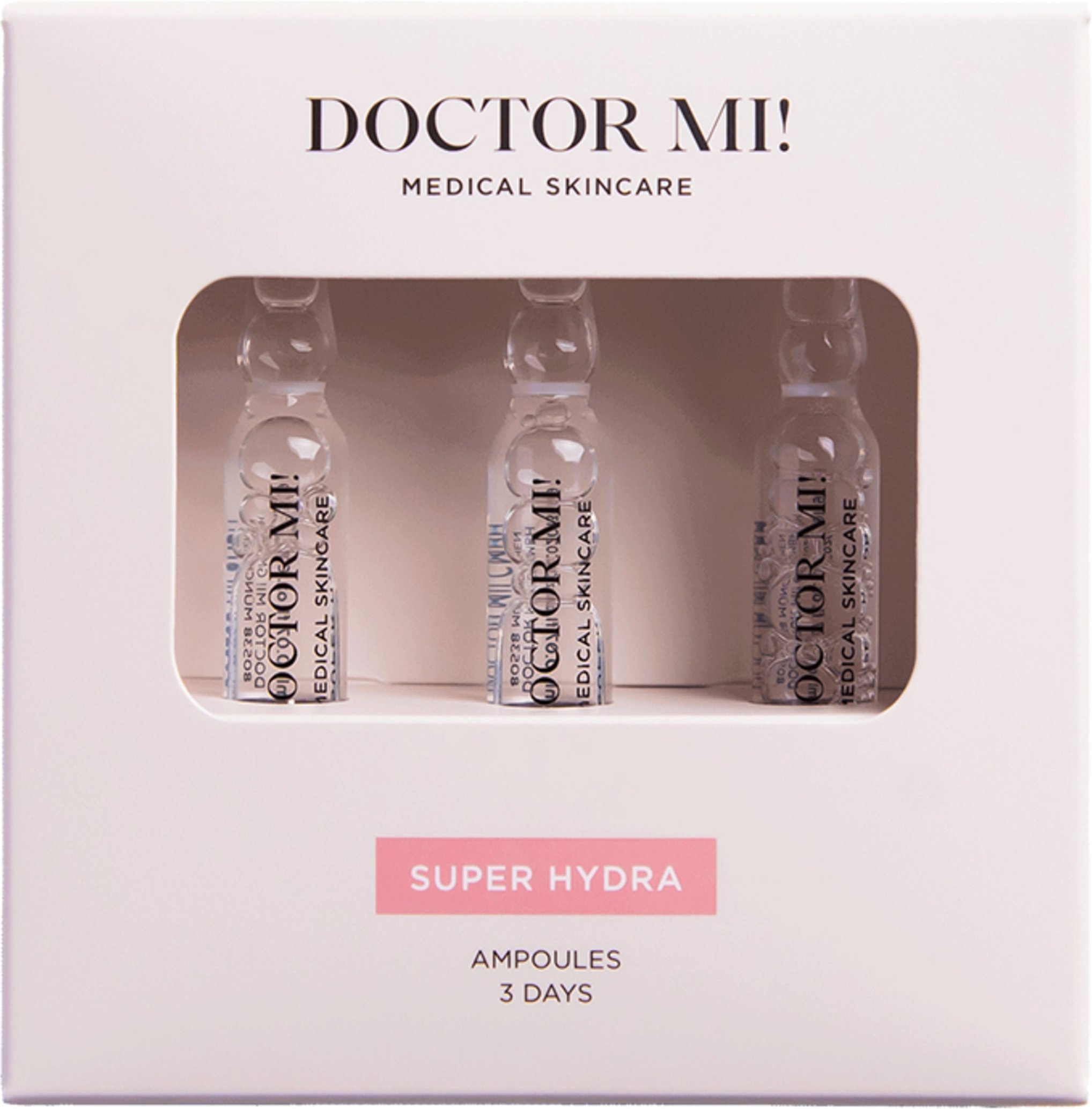 Doctor Mi! Super Hydra Ampullen (3 x 2ml) 6 ml