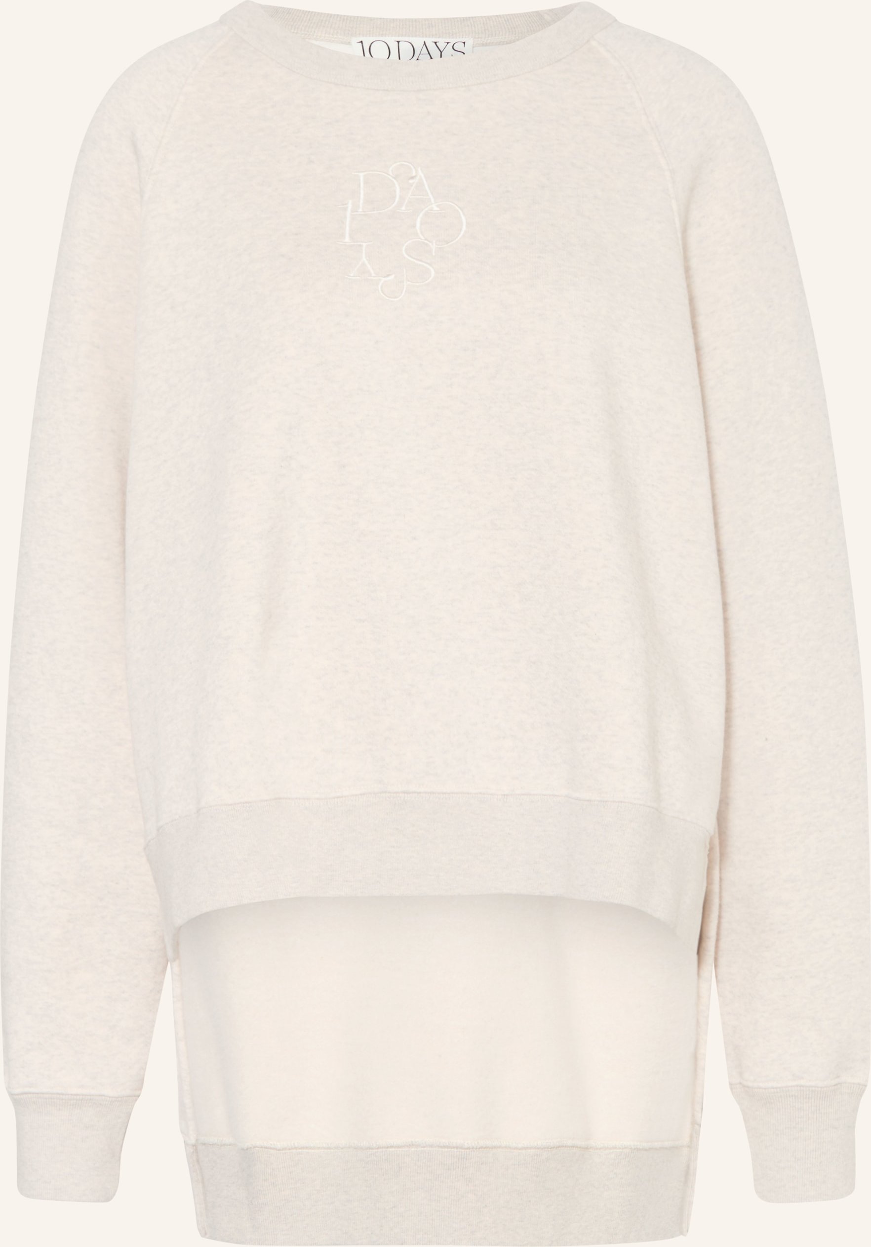 10days Sweatshirt weiss