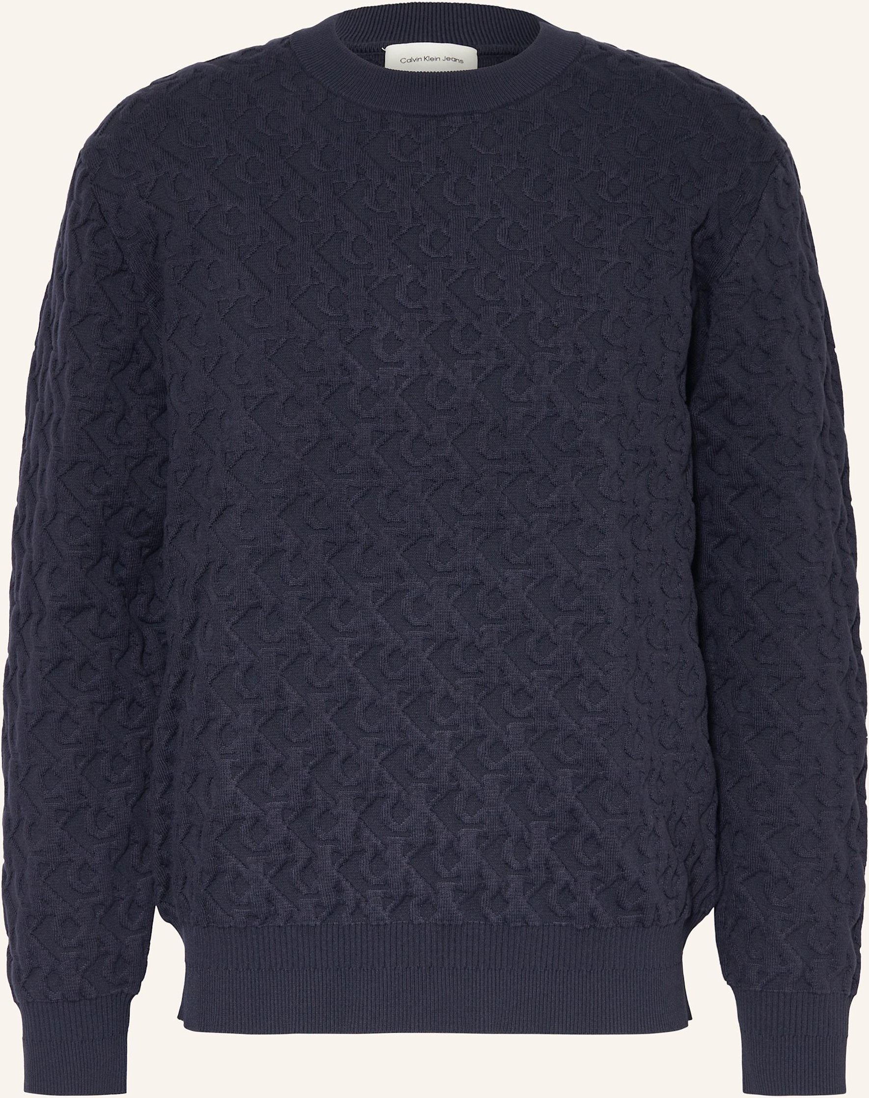 Calvin Klein Jeans Pullover blau