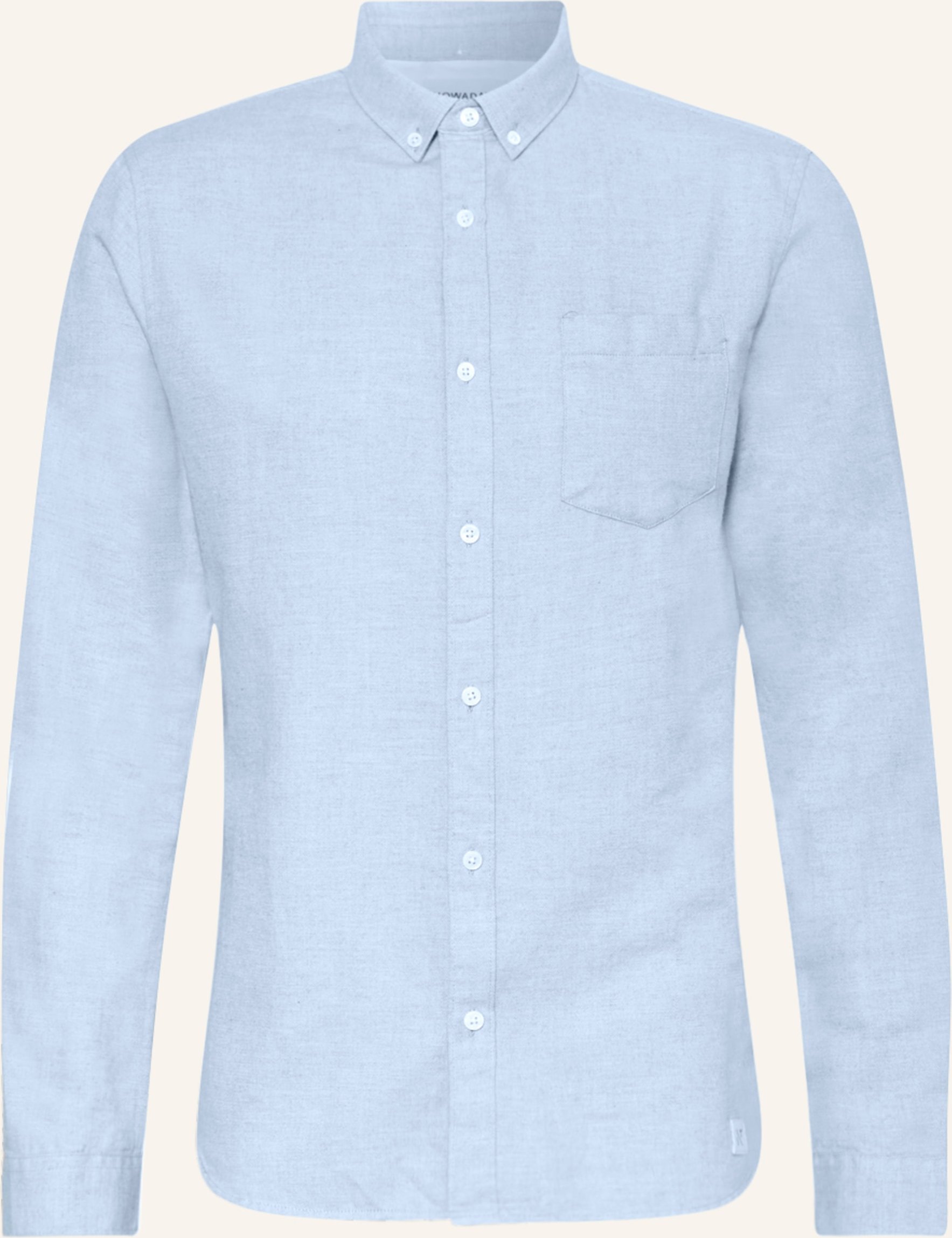 Nowadays Hemd Slim Fit blau