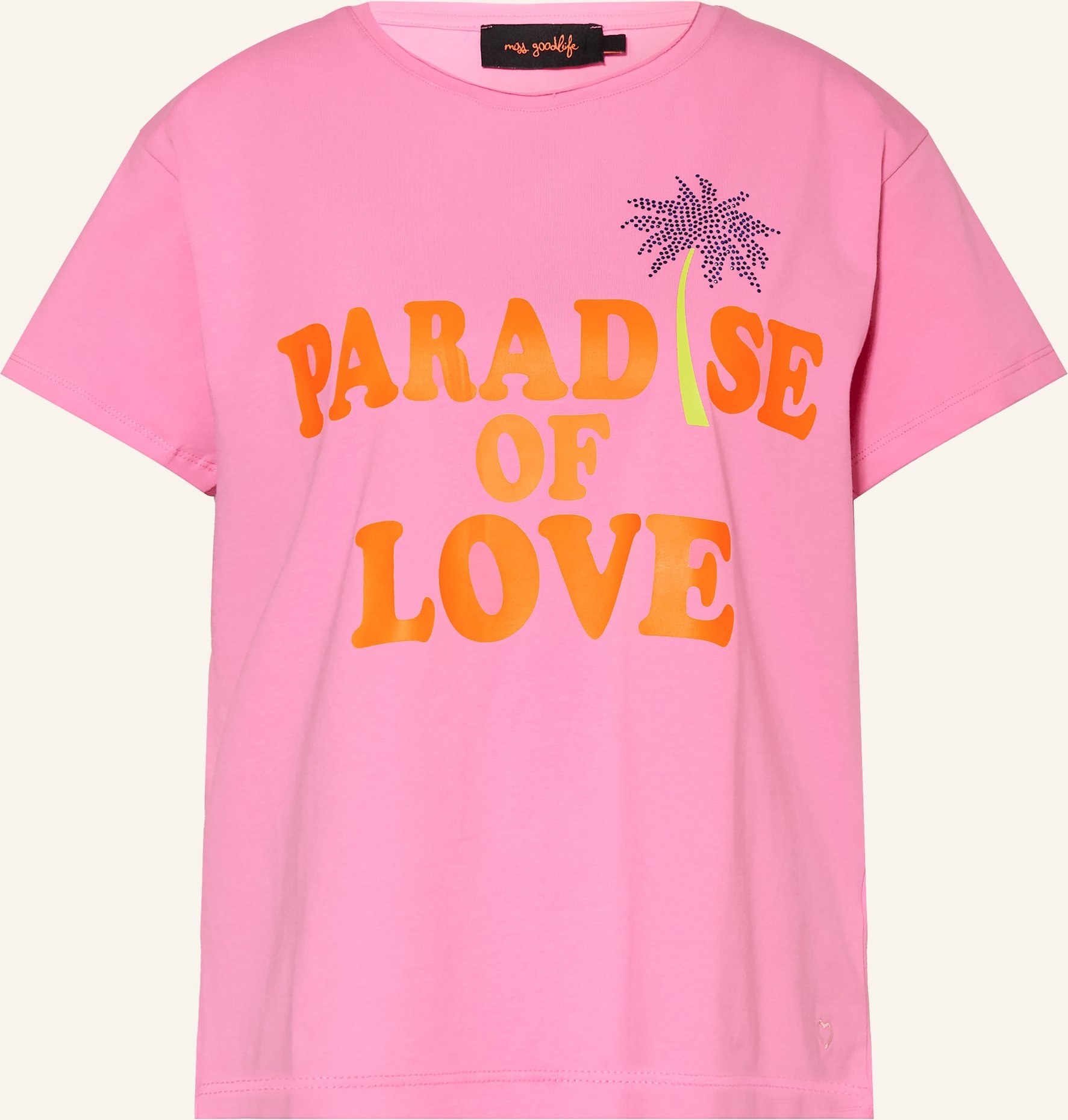 Miss Goodlife T-Shirt rosa