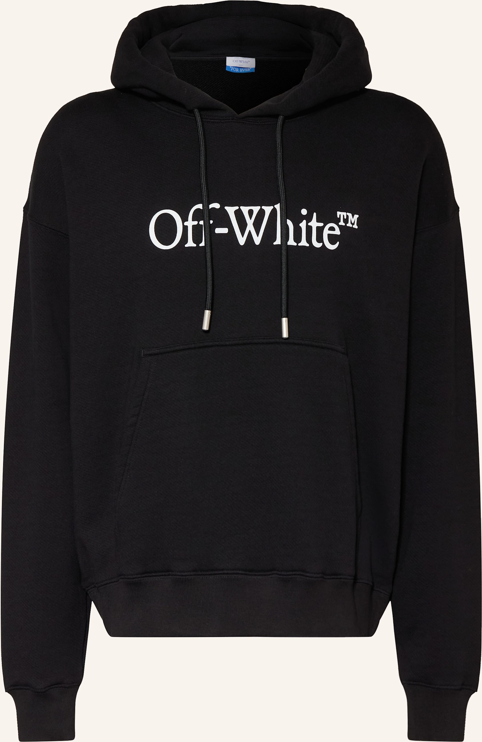 Thumbnail - Off-White Hoodie Big Bookish Skate schwarz