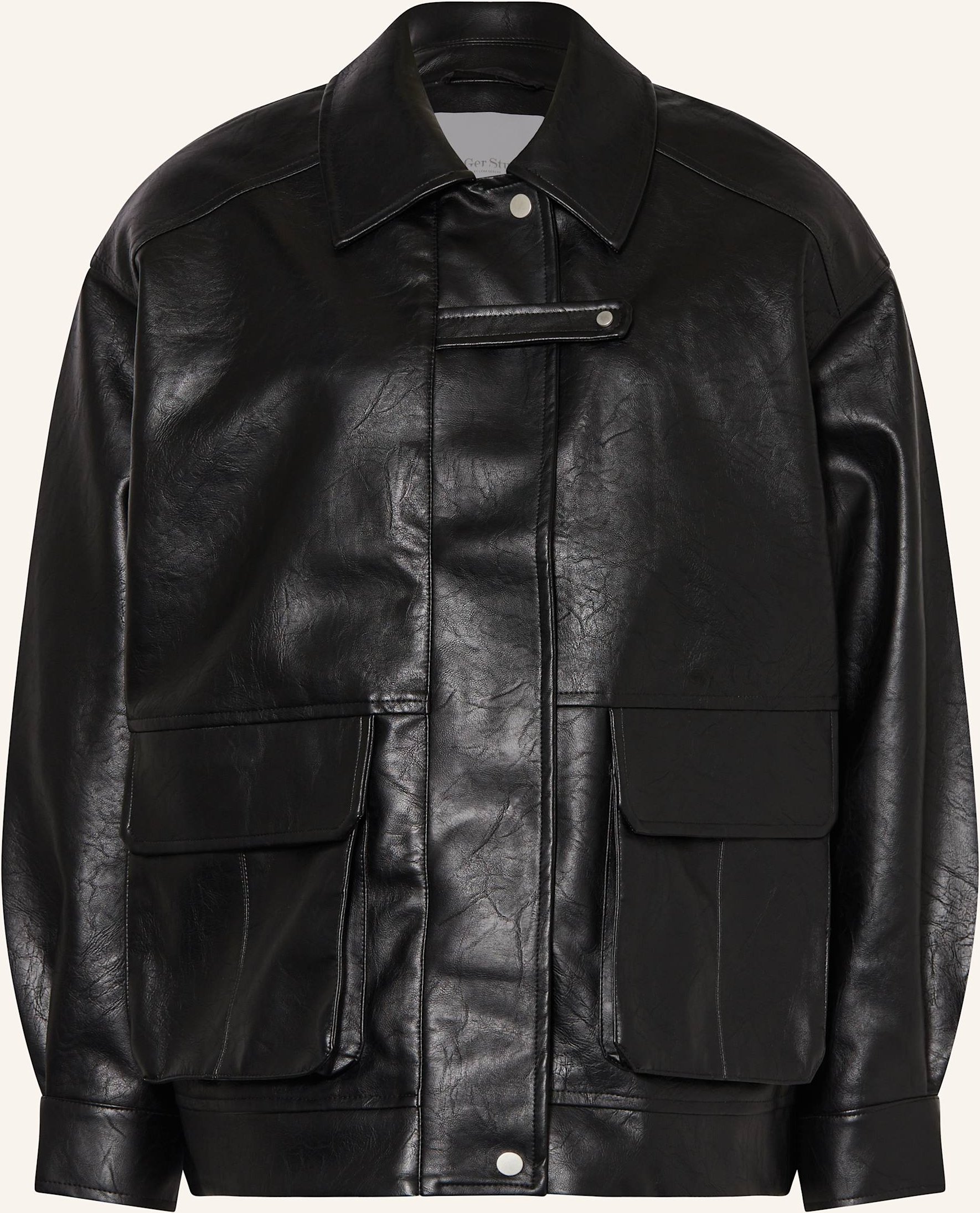 Leger Studio Jacke Davinia In Lederoptik schwarz