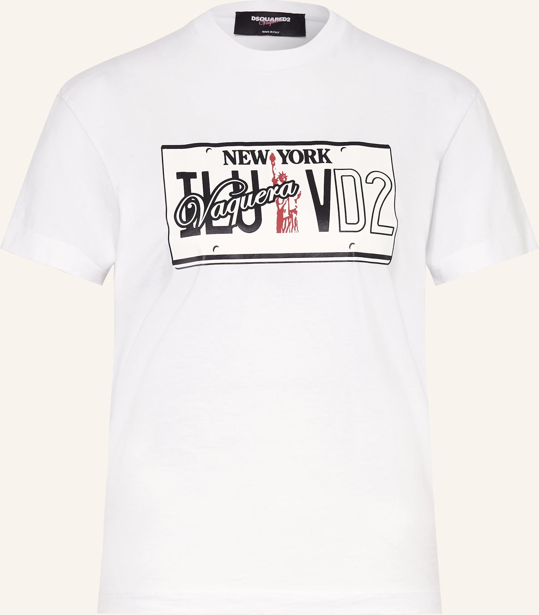 Thumbnail - dsquared2 T-Shirt Vaquera weiss